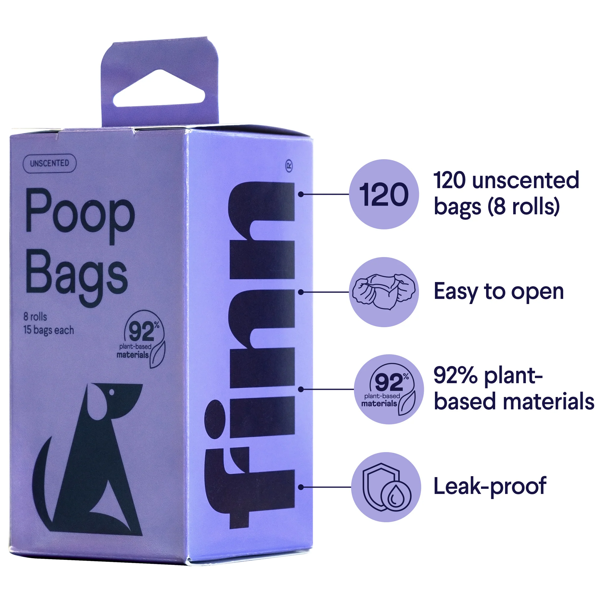 Poop Bags made from 92% USDA Certified Biobased Product - Image 4