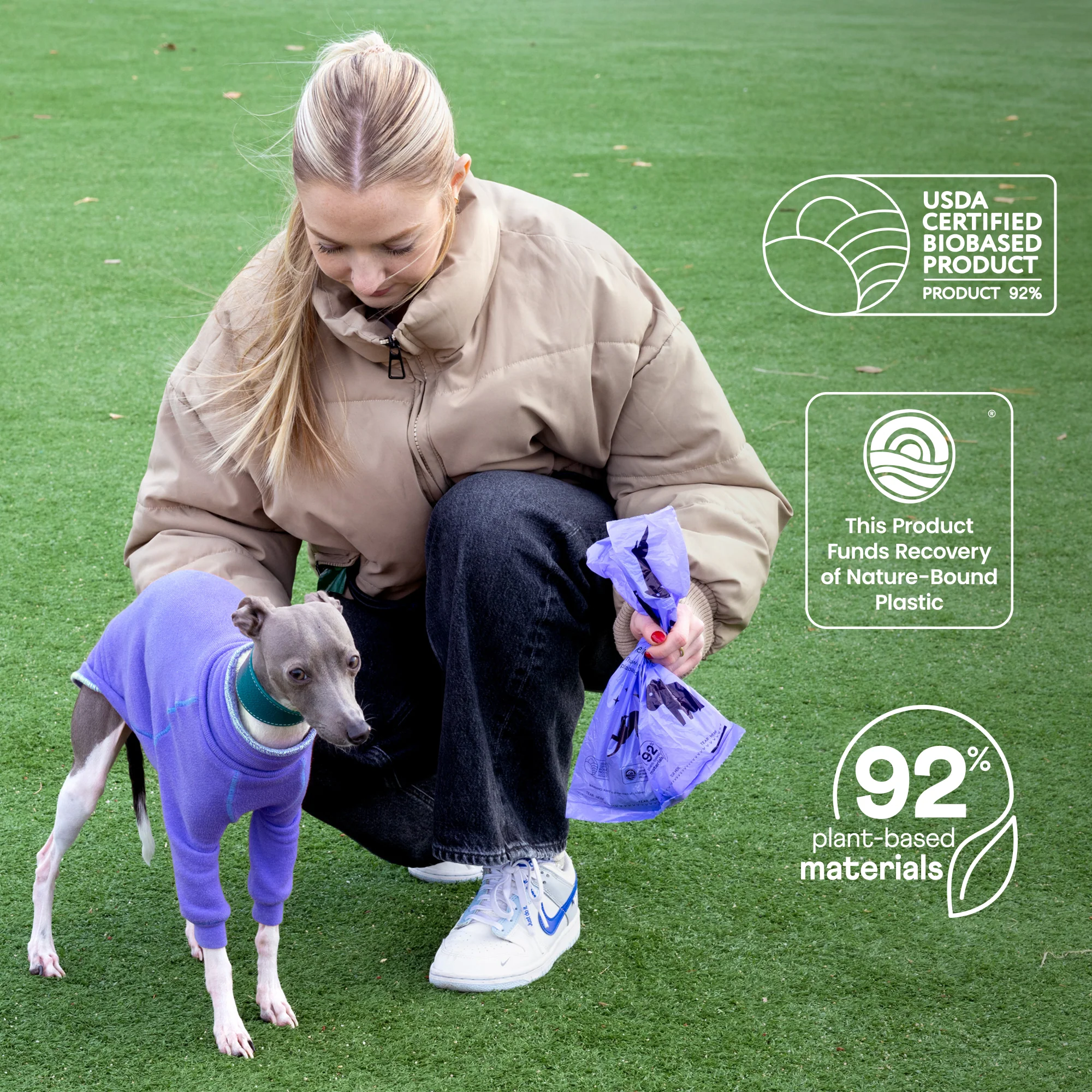 Poop Bags made from 92% USDA Certified Biobased Product - Image 6