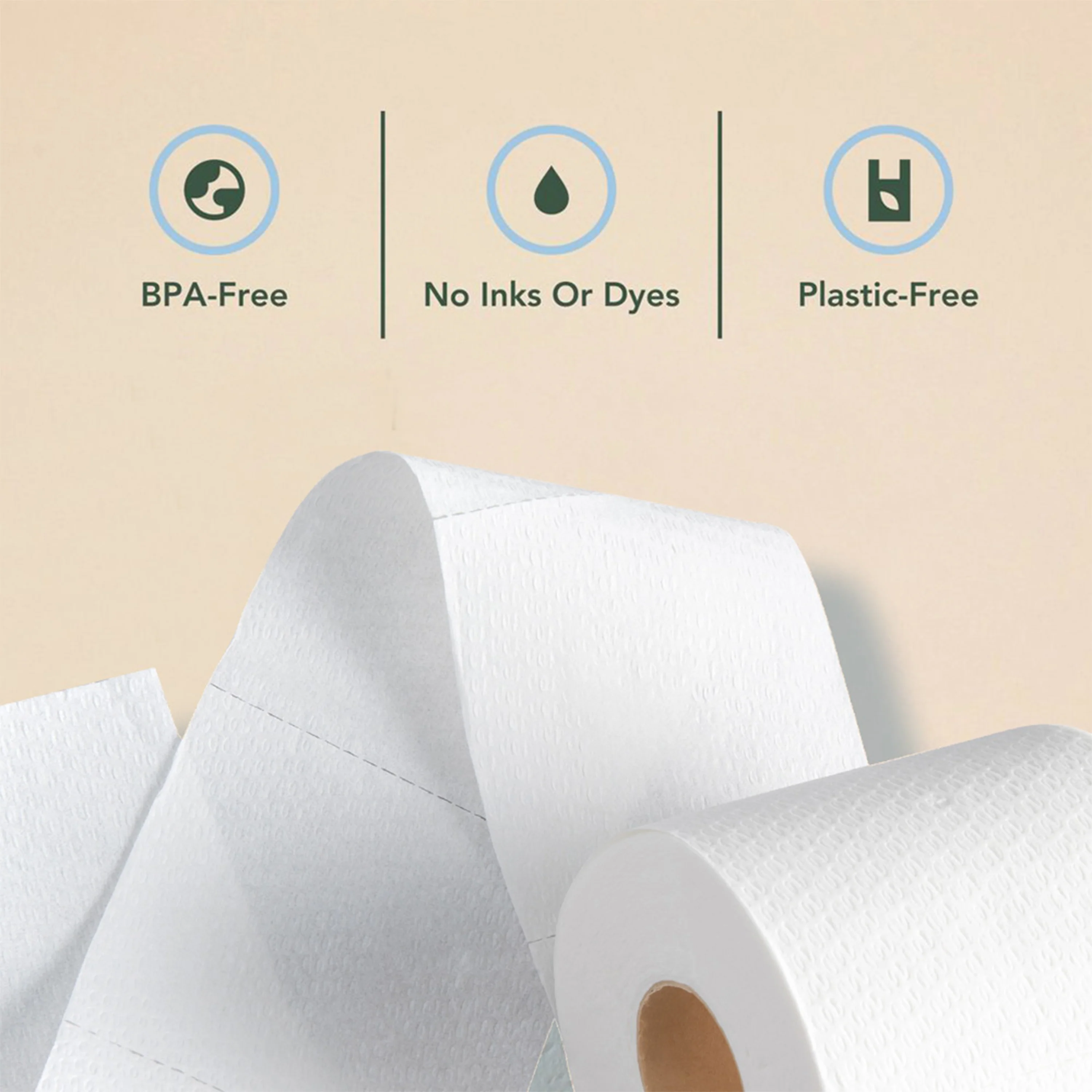 Premium Bamboo Toilet Paper - 300 3-Ply sheets per roll - Image 7