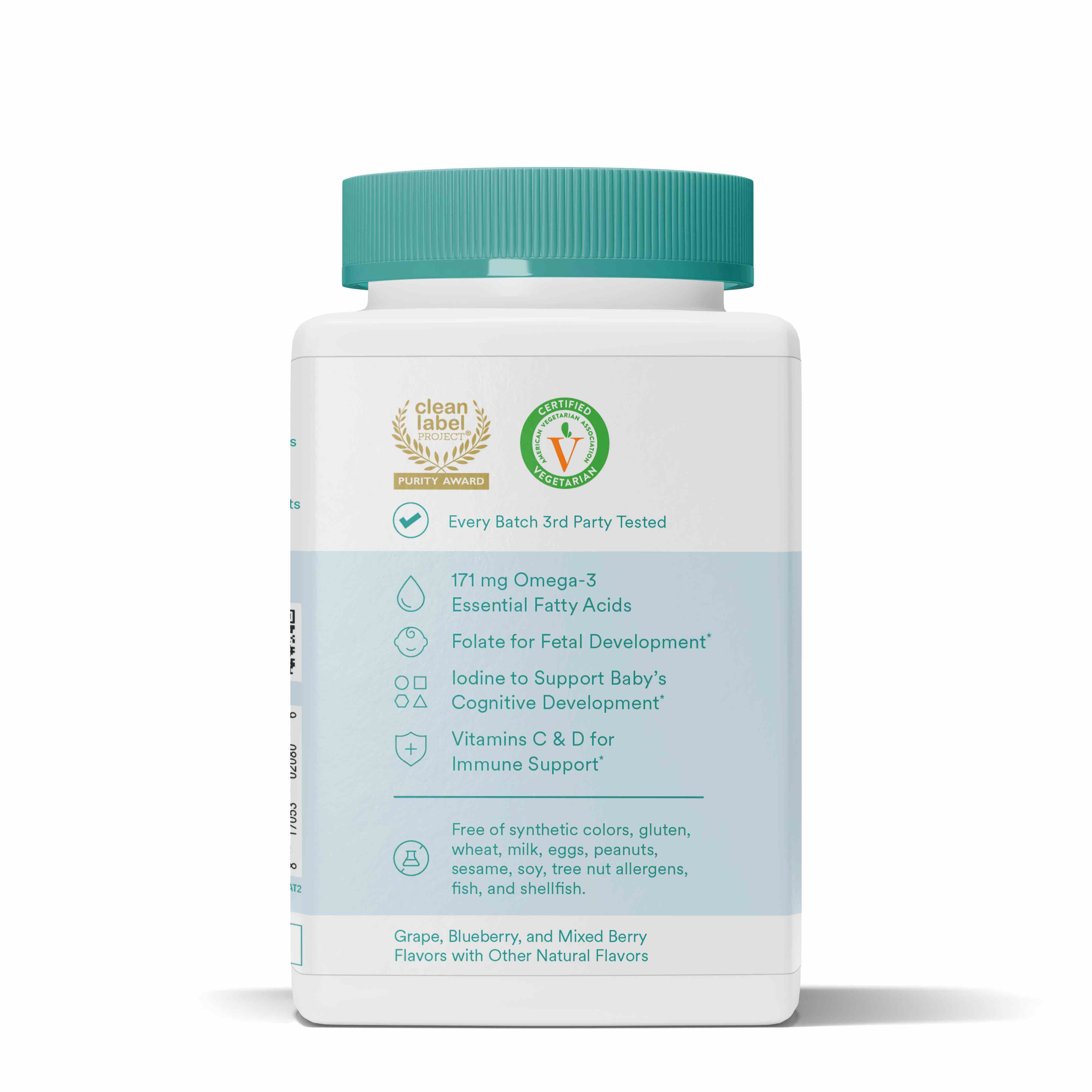 Organic Prenatal Multi & Omegas Gummies - Image 3