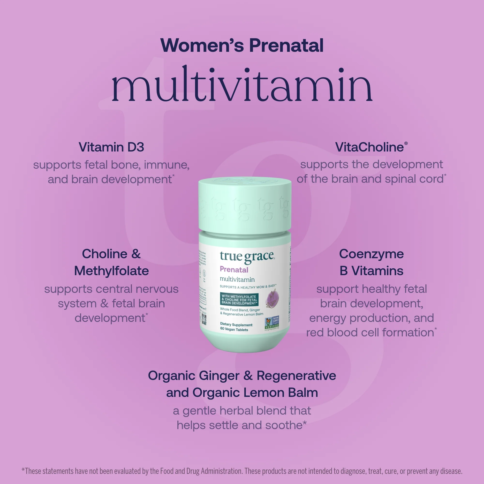 Prenatal Multivitamin Tablets - Supports A Healthy Mom & Baby* - Image 7