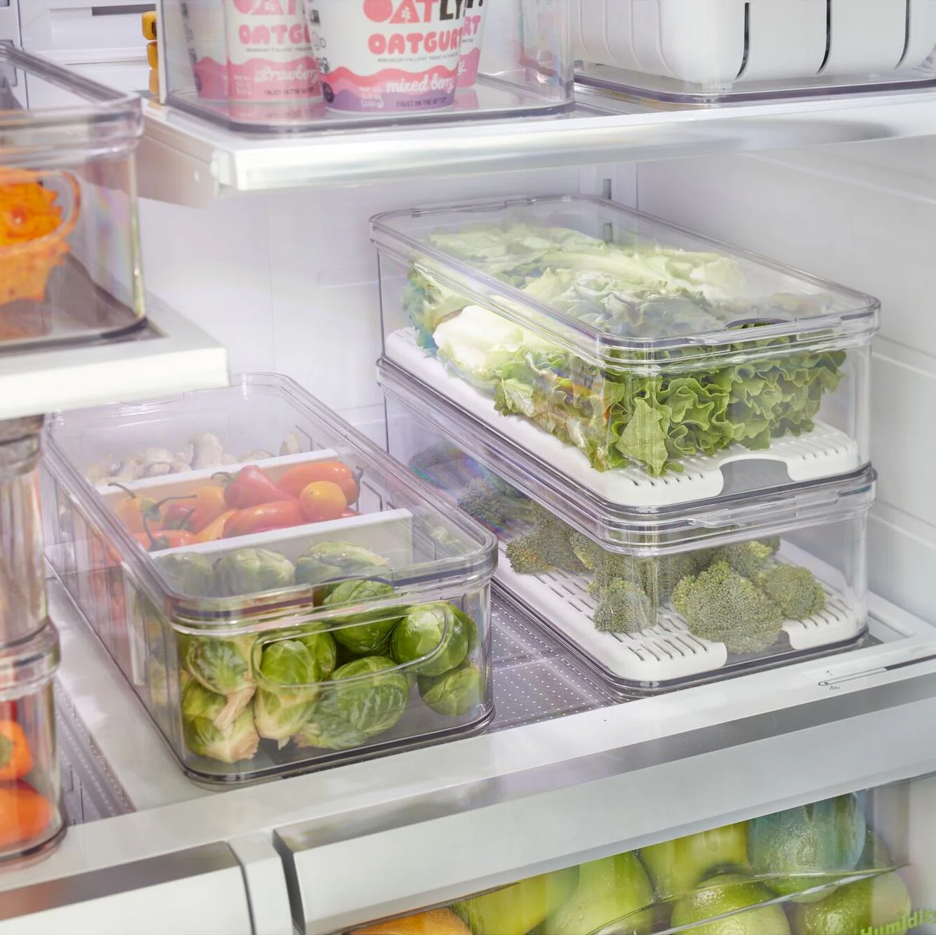 Produce Fridge Bin made with Recycled Plastic - Image 5
