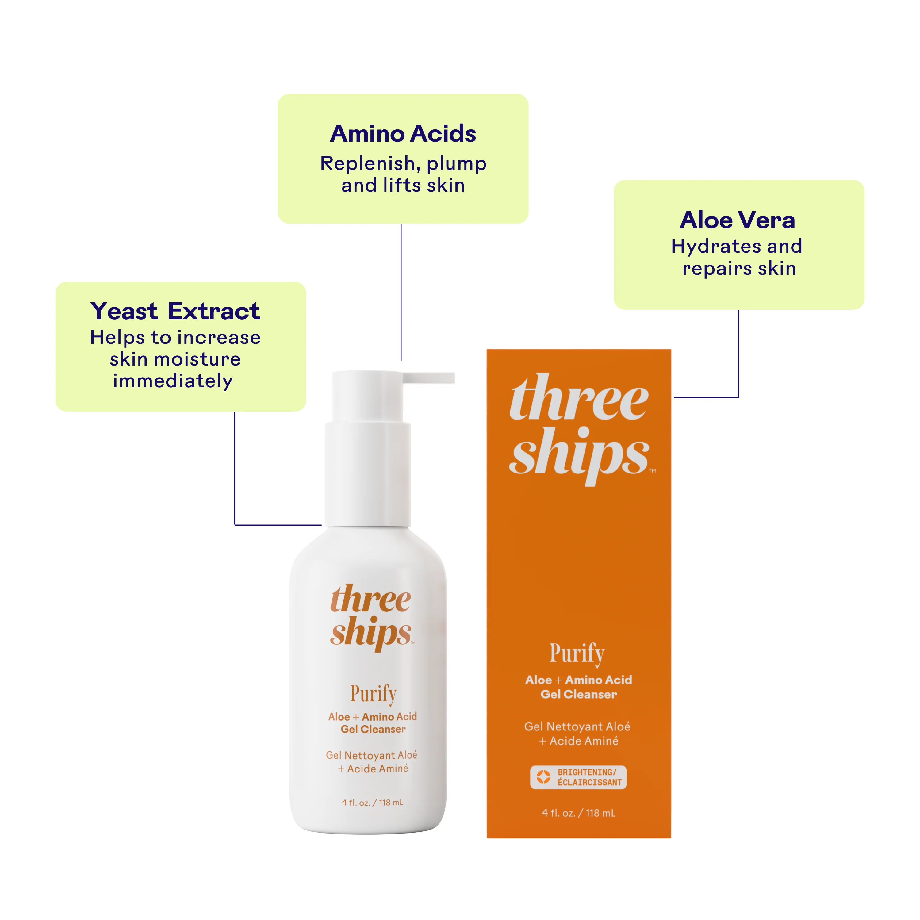 Purify Aloe + Amino Acid Gel Cleanser - Image 3