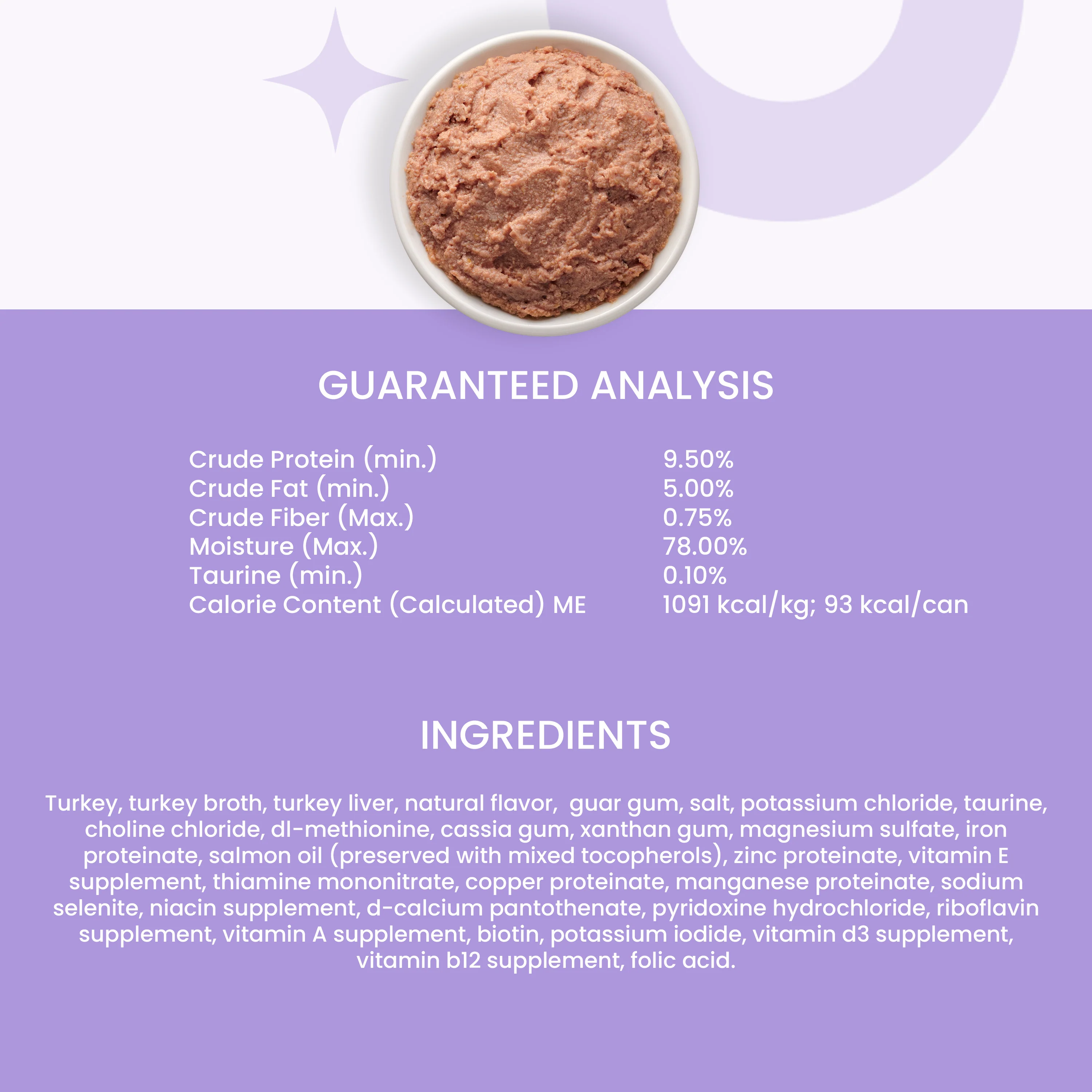 Purrky Turkey Pate Grain-Free Canned Cat Food - Image 5