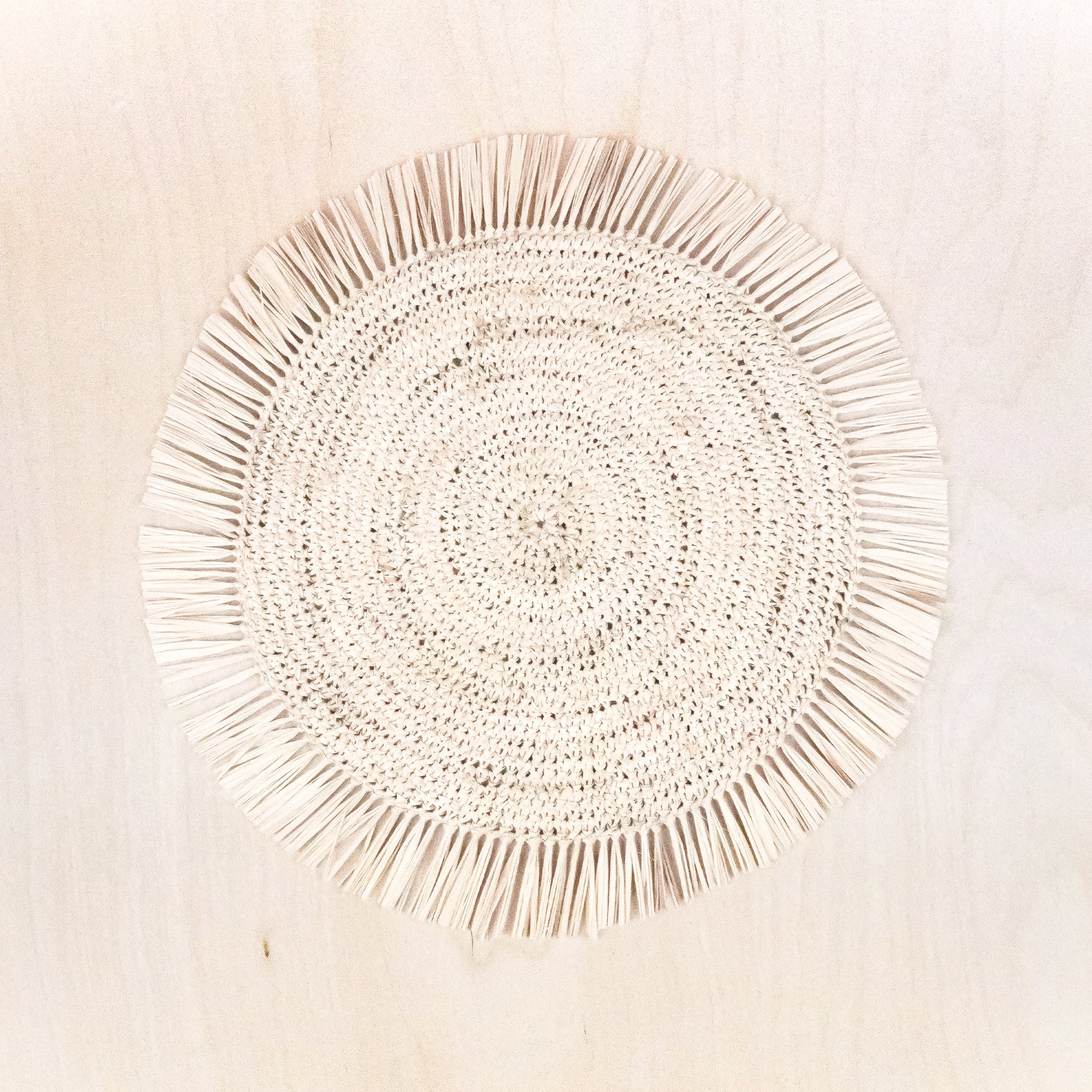 Raffia Fringe Placemats, set of 2 - Image 4
