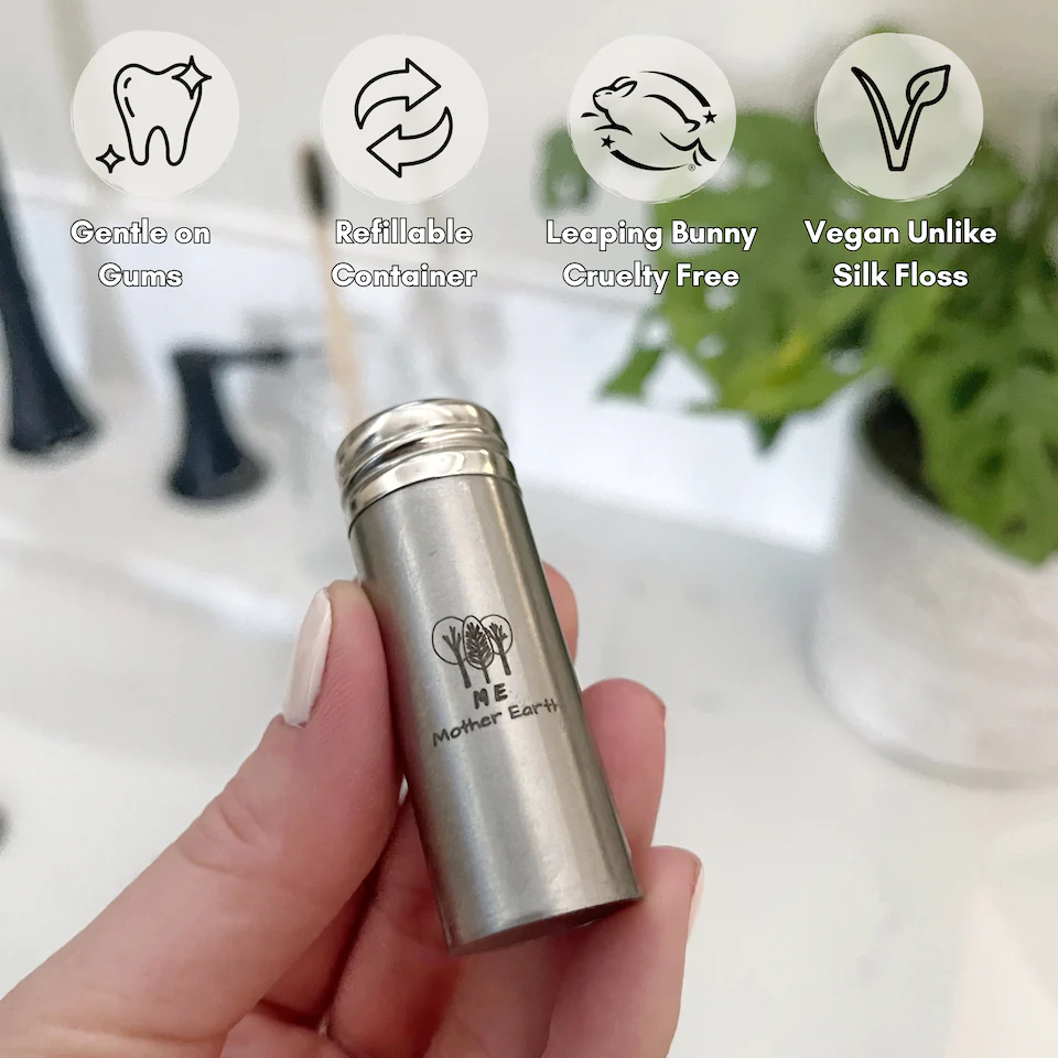 Refillable Charcoal Dental Floss - Image 3