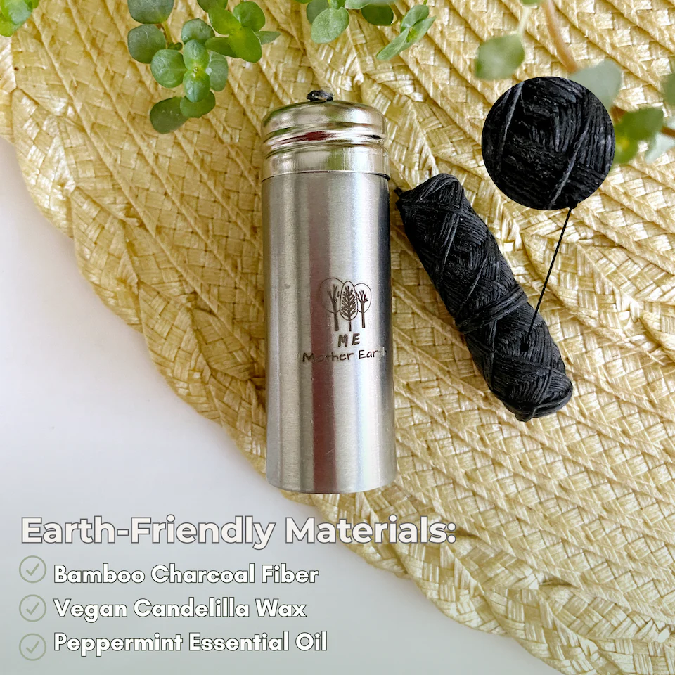 Refillable Charcoal Dental Floss - Image 7