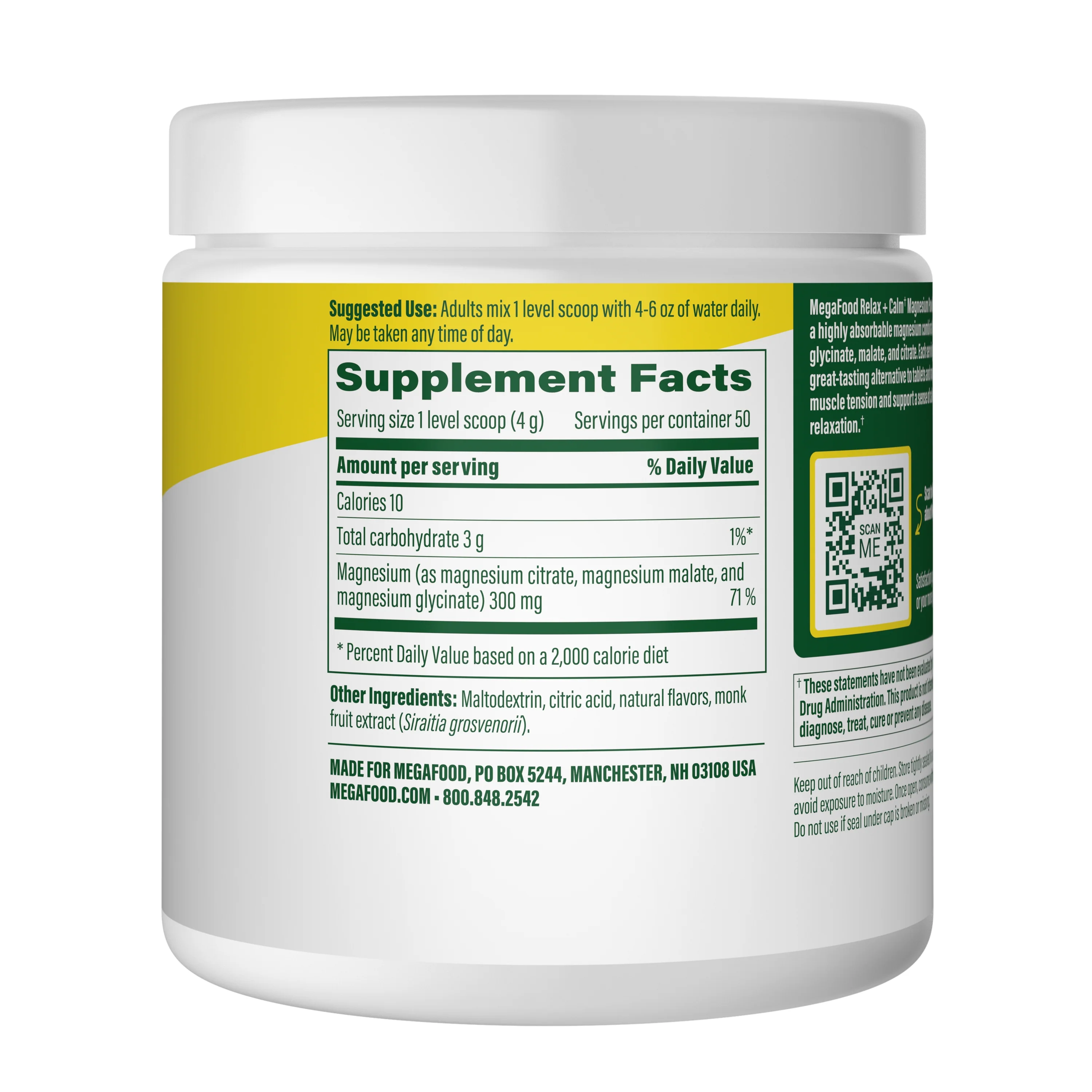 Relax & Calm Magnesium Powder Drink Mix - Image 2