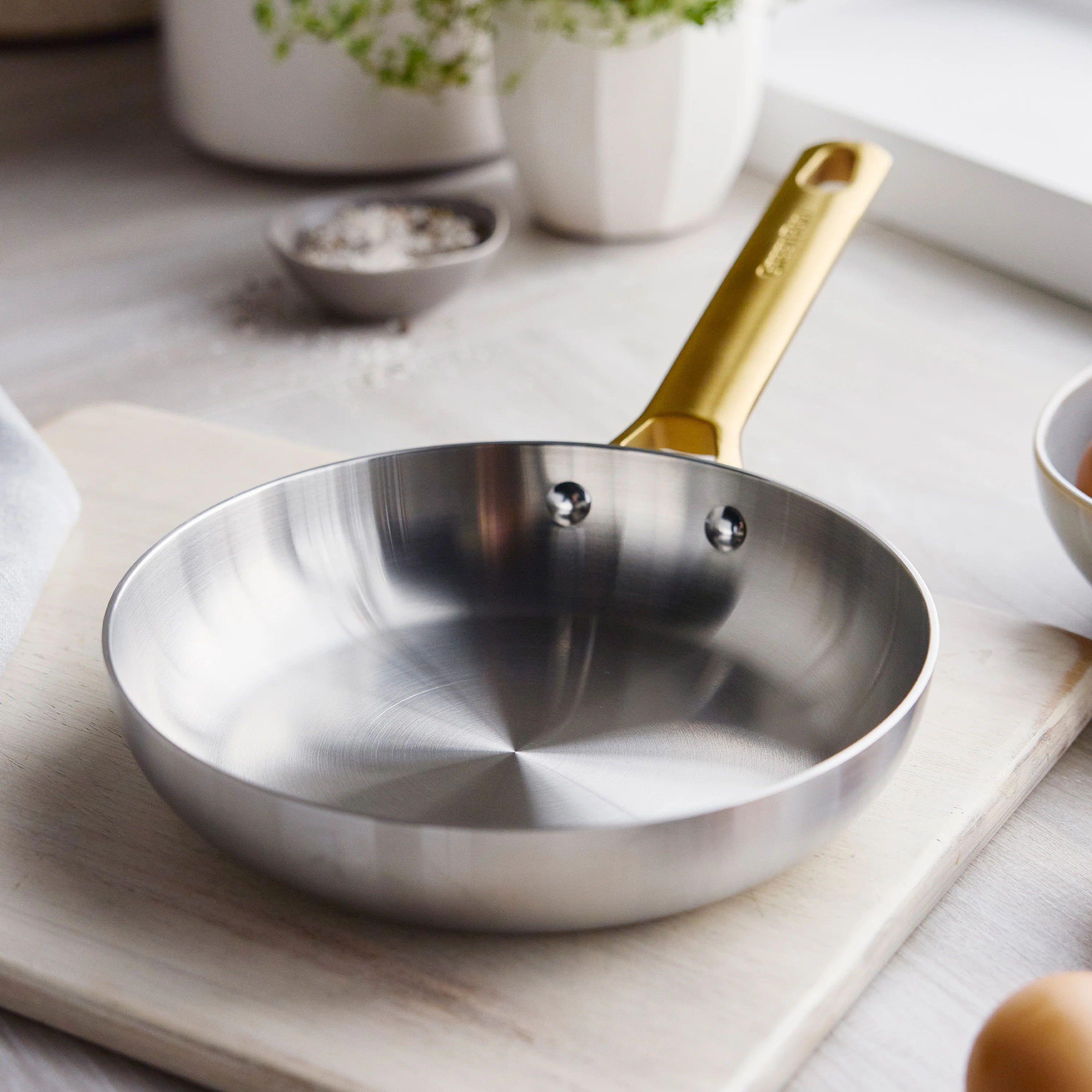 Reserve Stainless Steel Open Fry Pan, 8 in - Image 4