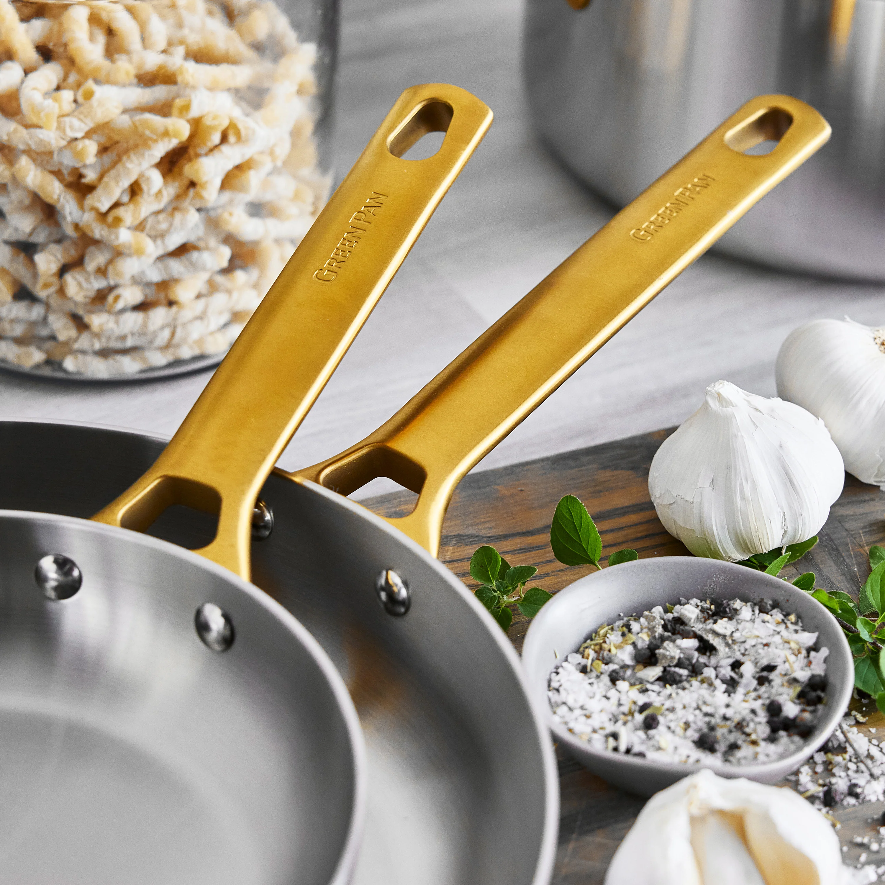 Reserve Stainless Steel Open Fry Pan Set - Image 5