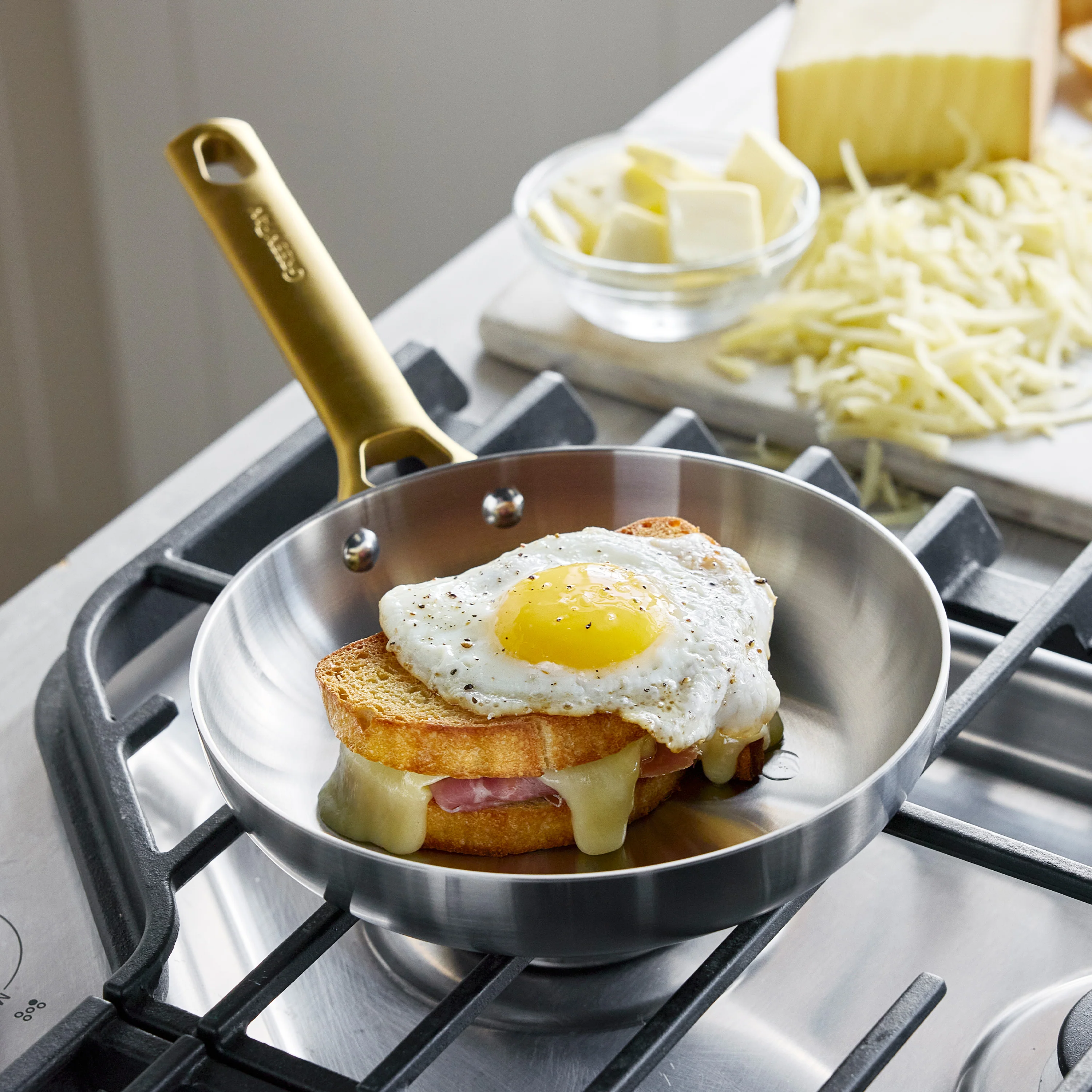 Reserve Stainless Steel Open Fry Pan Set - Image 8