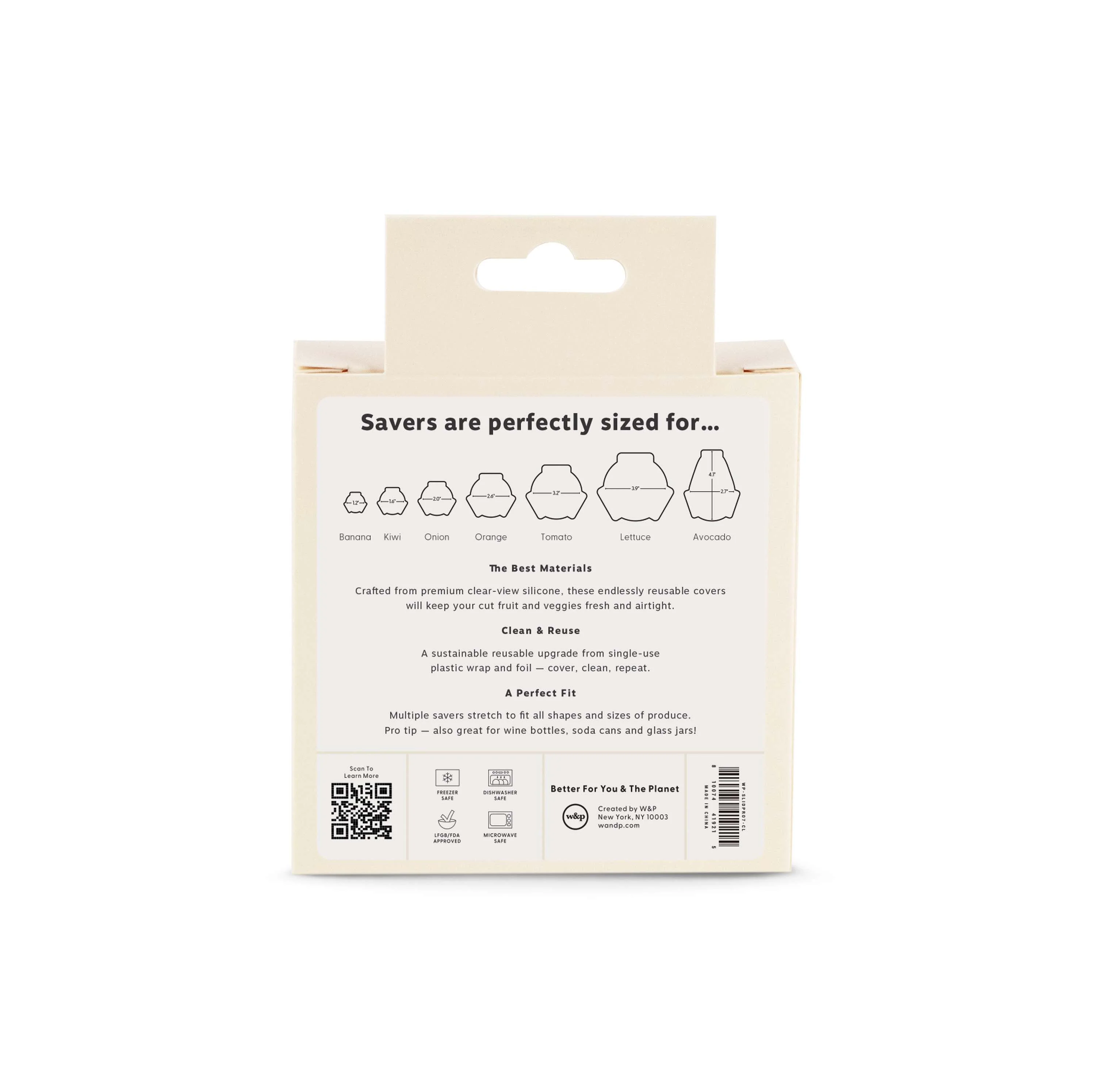 Reusable Produce Saver Stretch Lids - Image 3