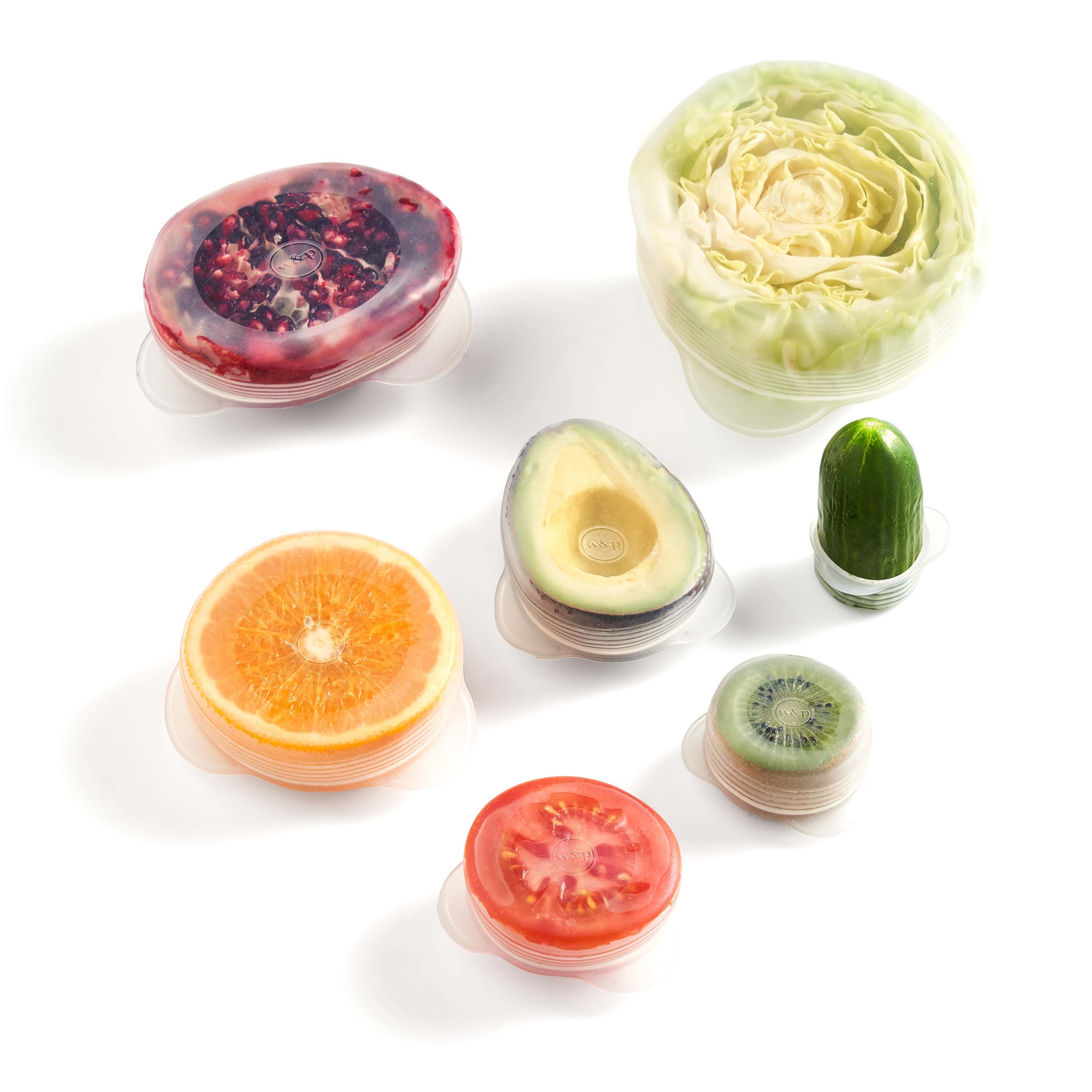 Reusable Produce Saver Stretch Lids - Image 4