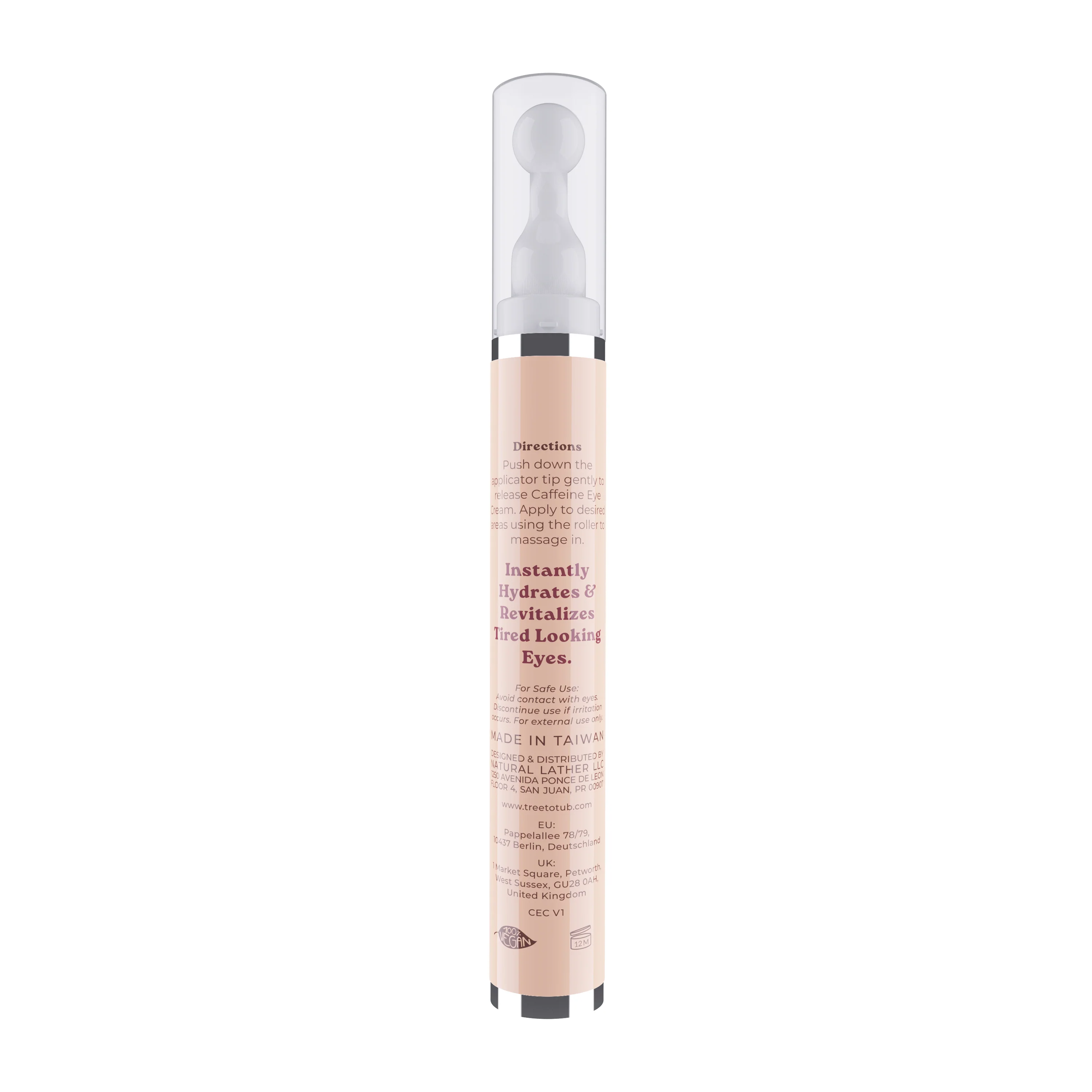 Revitalizing Caffeine Eye Cream for Puffiness and Dark Circles - Image 2