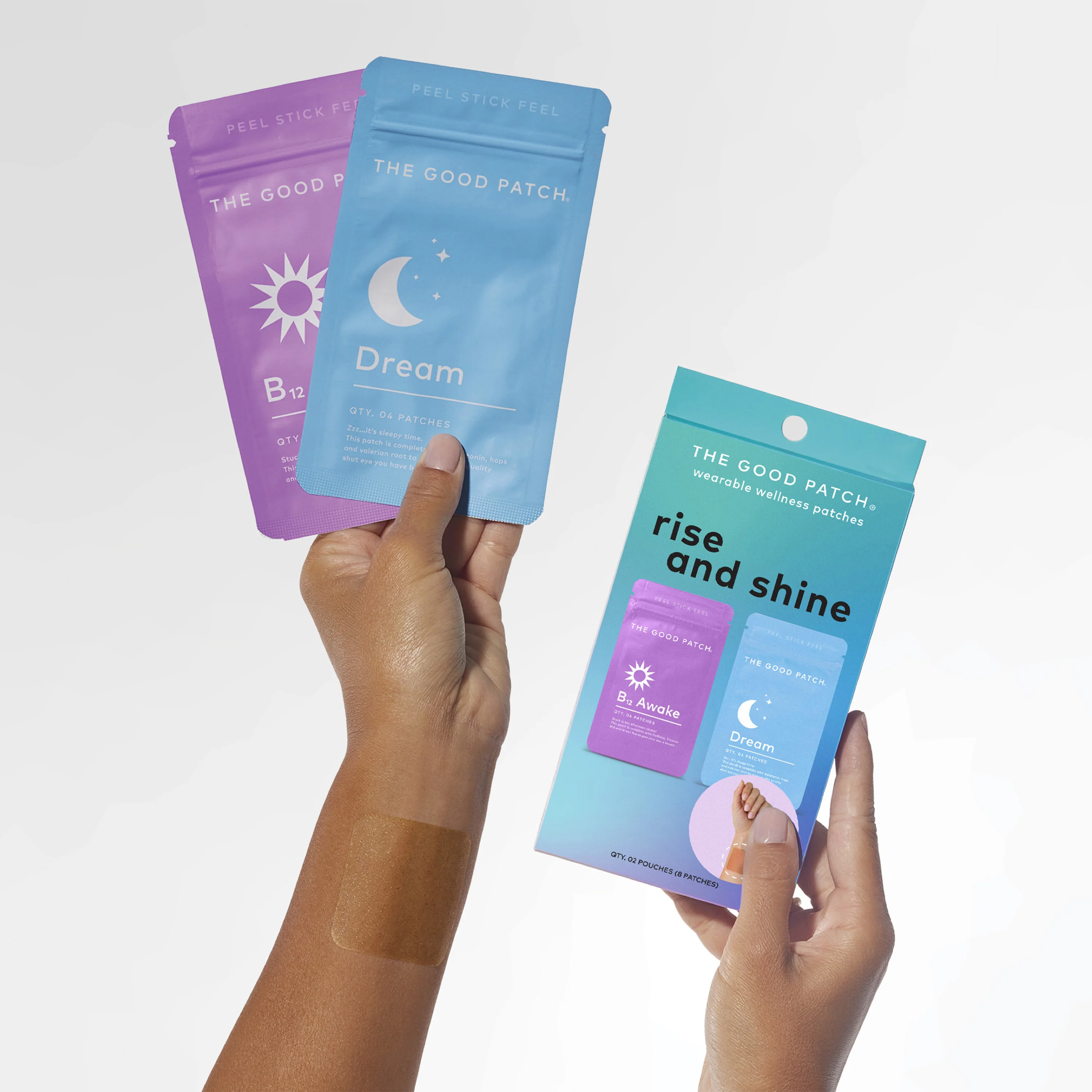 Wearable Wellness Patches - Rise and Shine Set - Image 3