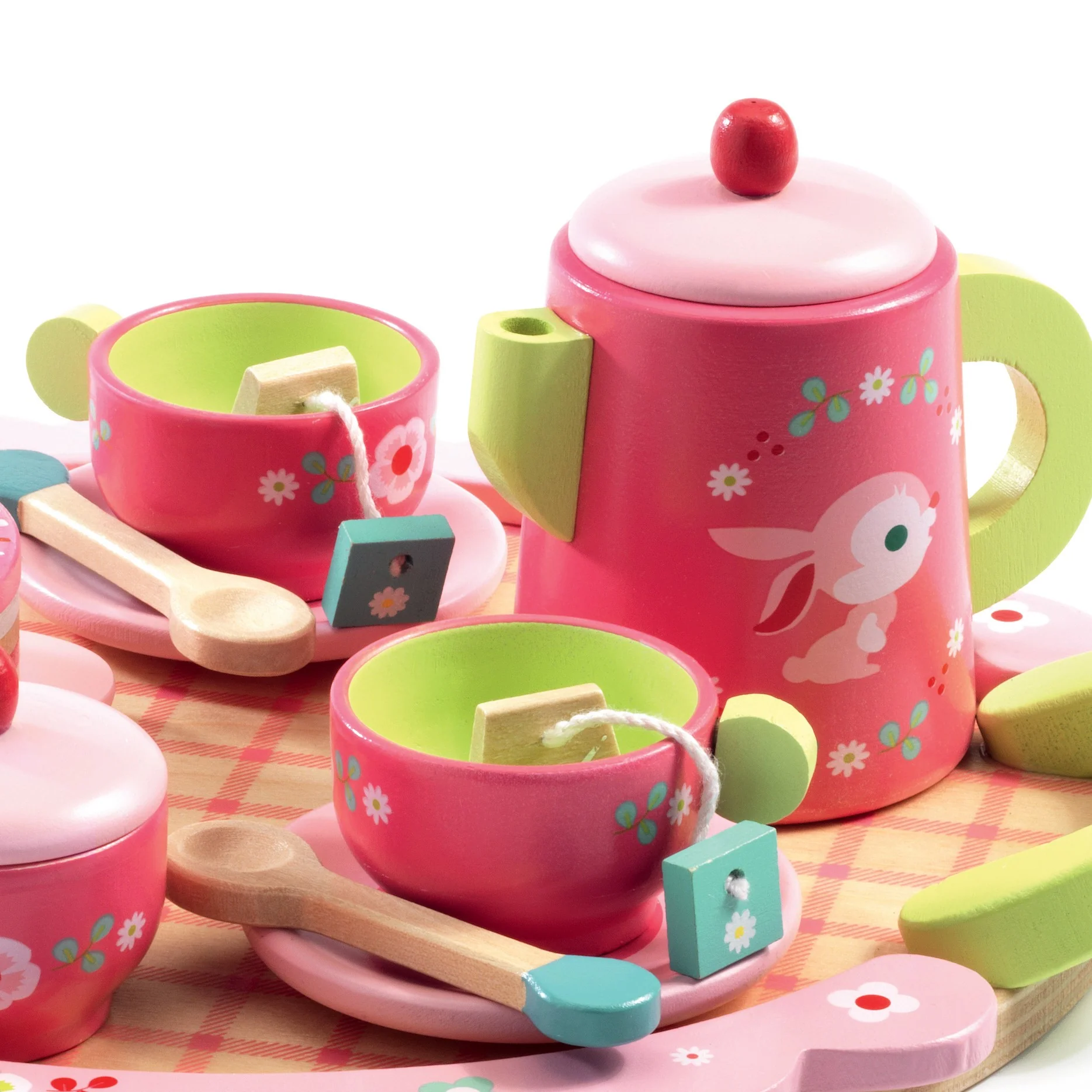 Role Play Lili Rose's Tea Party Set made from 100% FSC® Certified Wood - Image 3