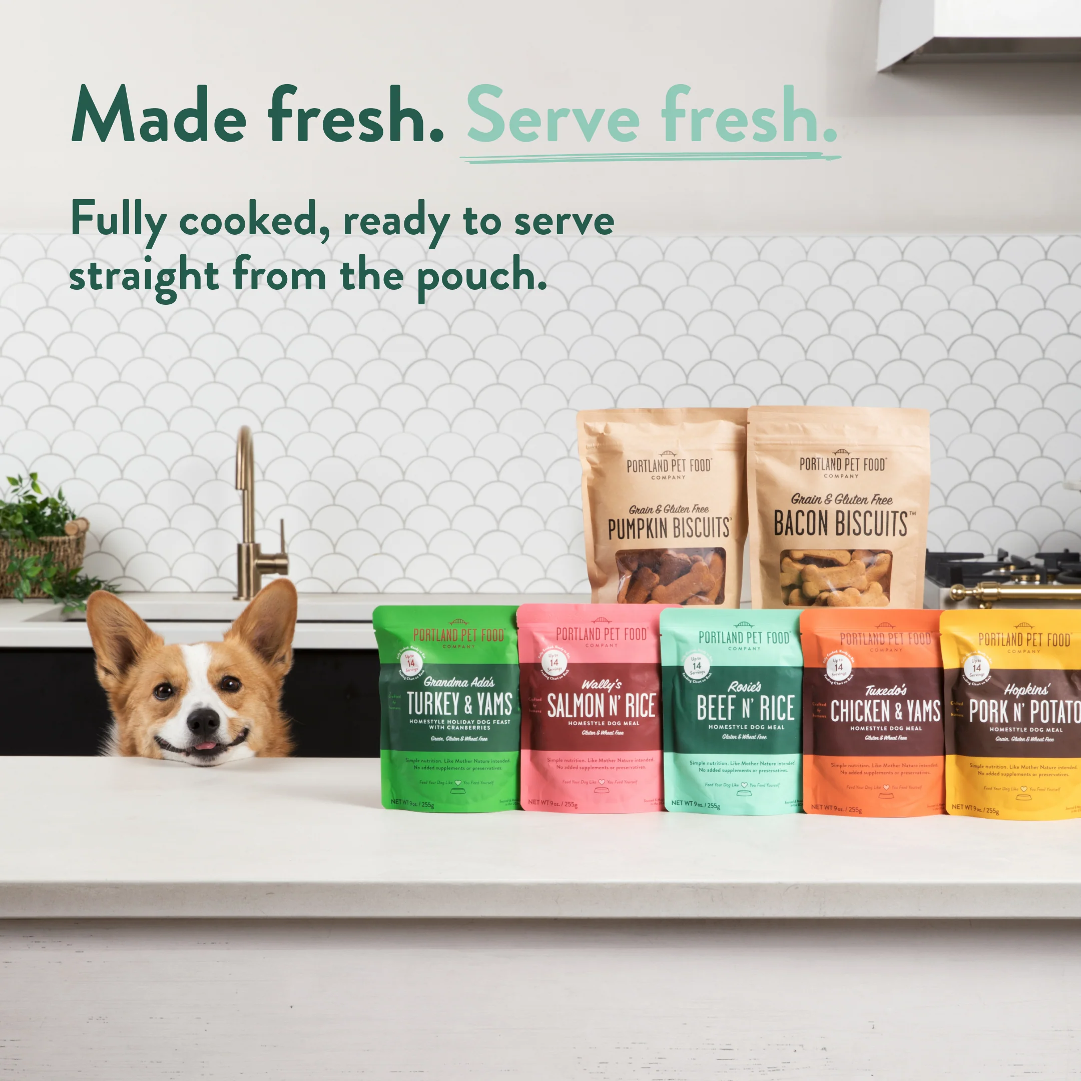 Rosie's Beef N' Rice Human-Grade Dog Meal, Mixer or Meal Topper, 9 oz Pouch - Single - Image 10