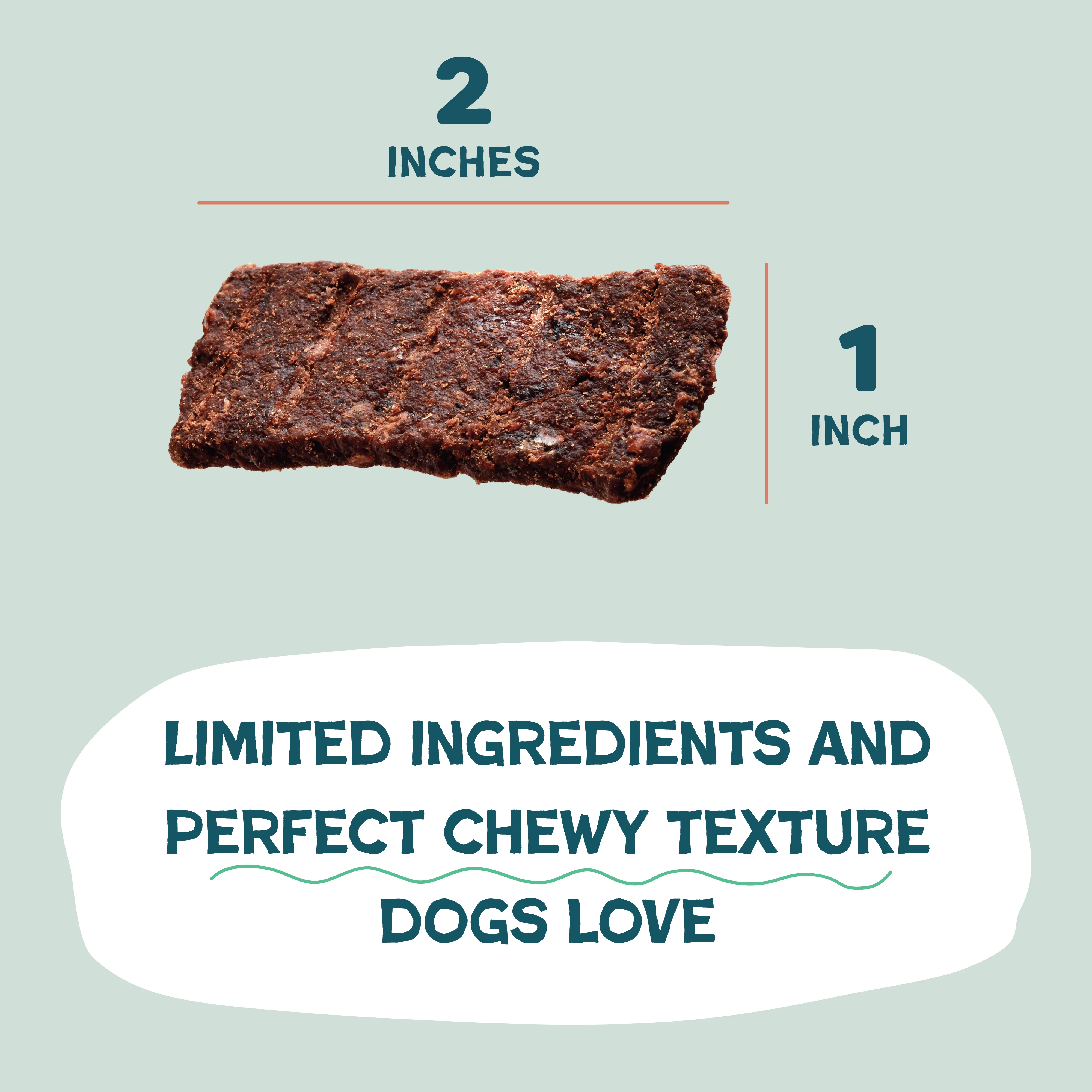 Salmon Loves Butternut Jerky Dog Treats - Image 6
