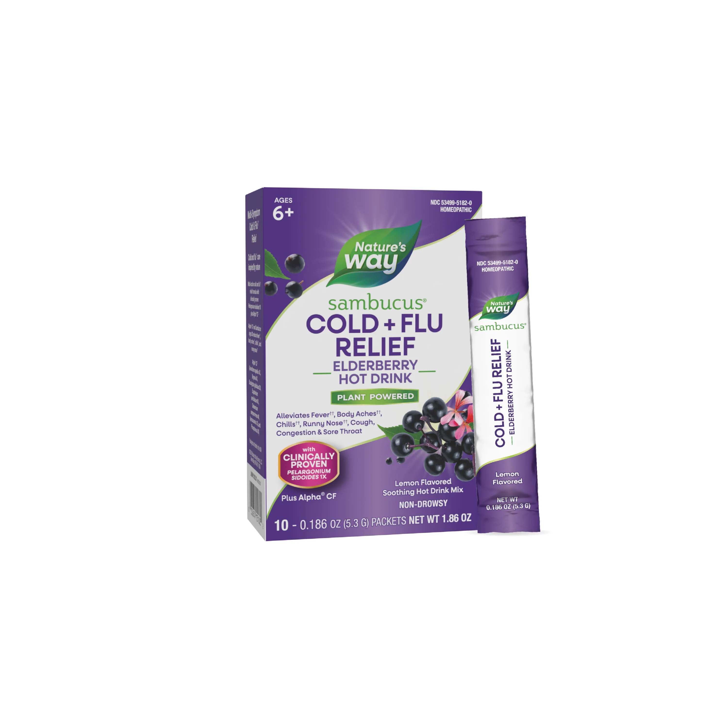 Sambucus Cold+Flu Relief Hot Drink - Image 4
