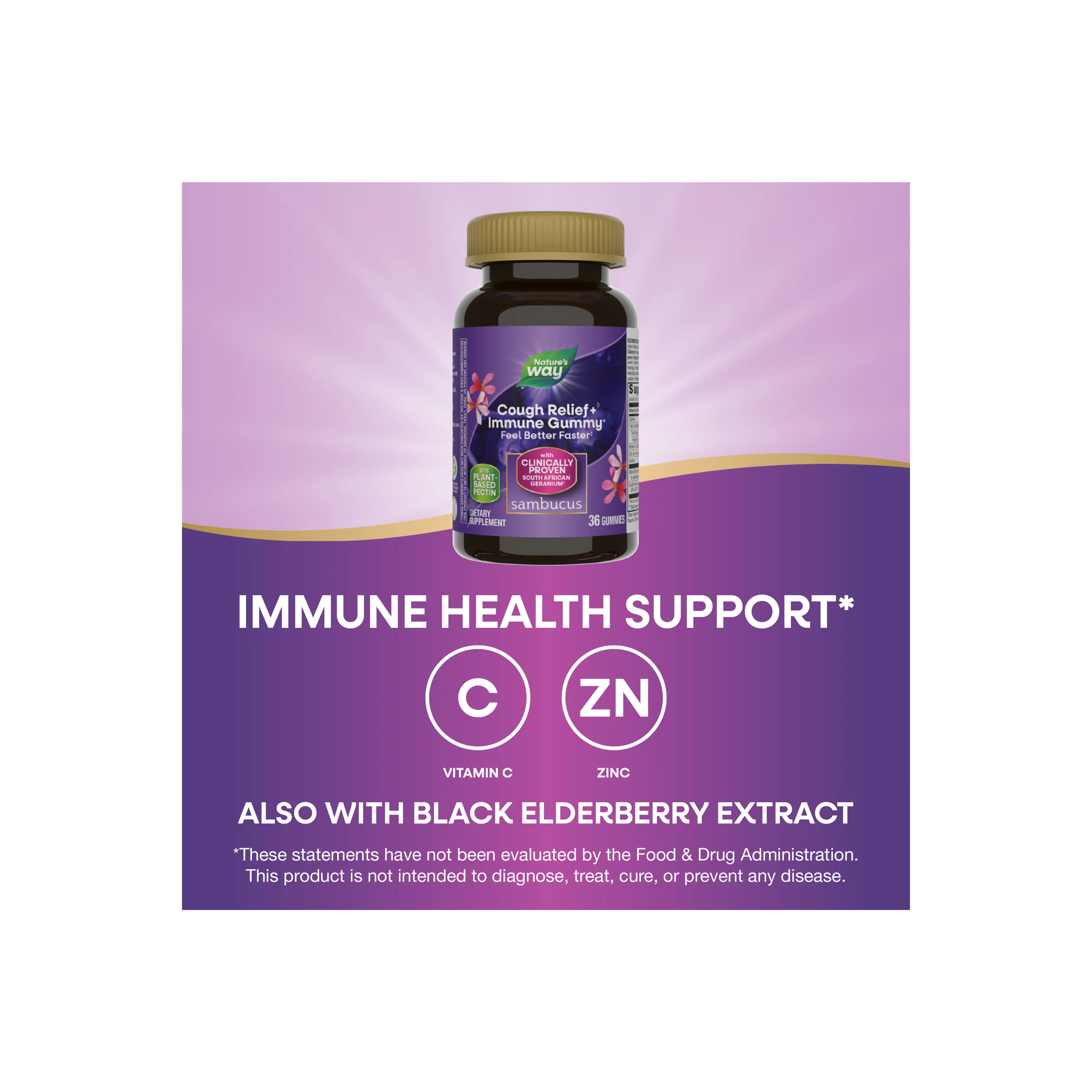 Sambucus Cough Relief + Immune Gummy - Image 4