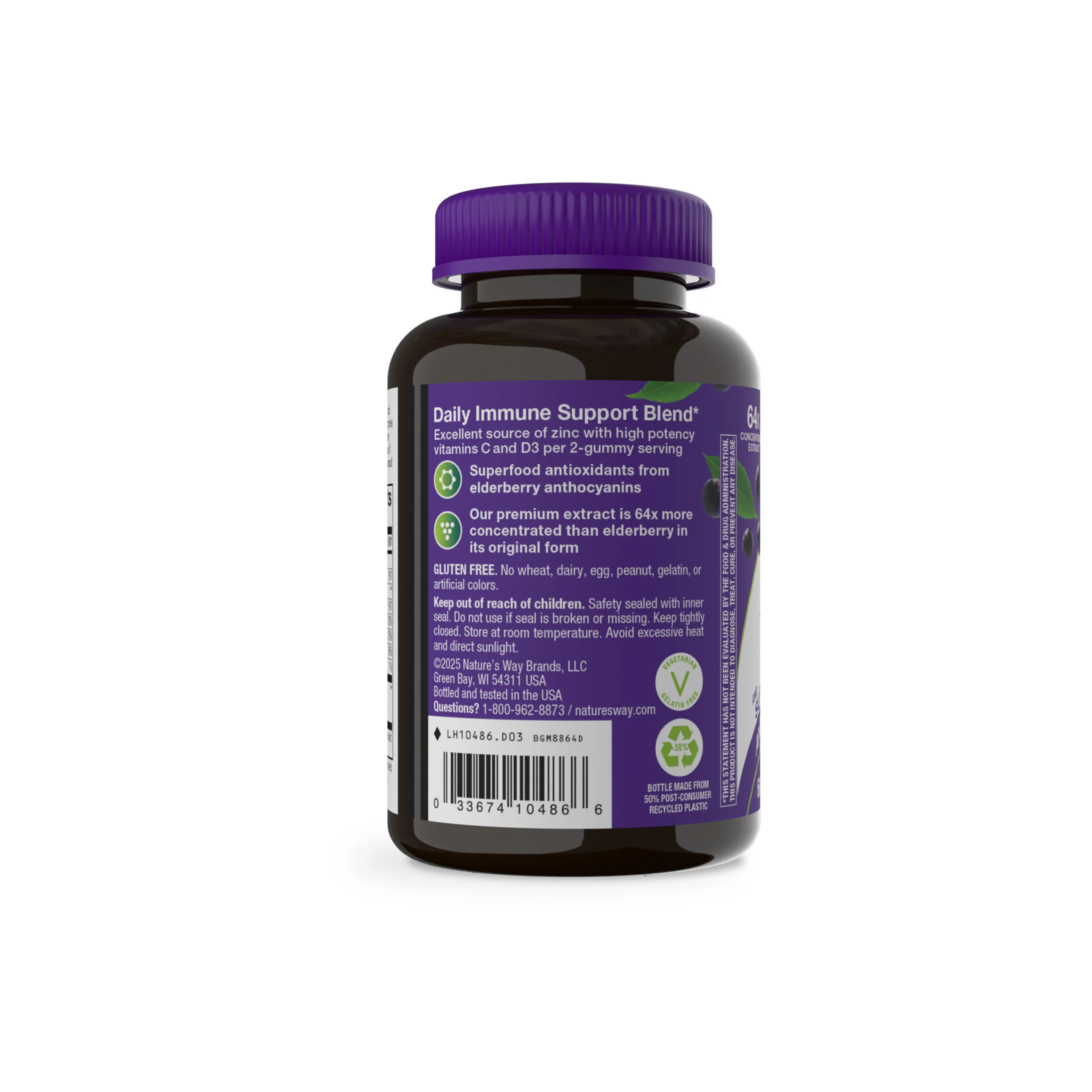 Sambucus Elderberry Gummy - For Immune Support - Image 4