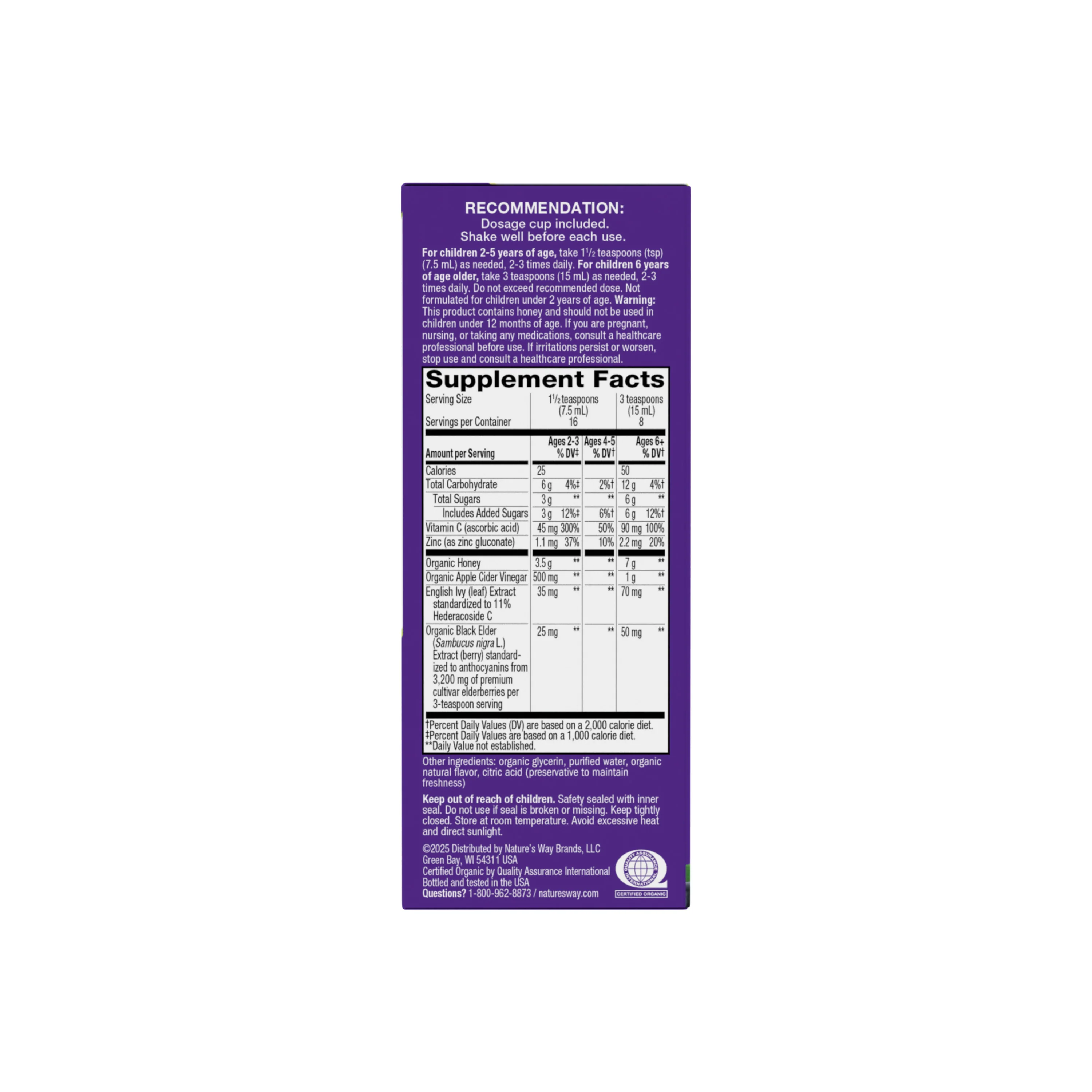 Sambucus Kids Cough + Immune Syrup - Image 11