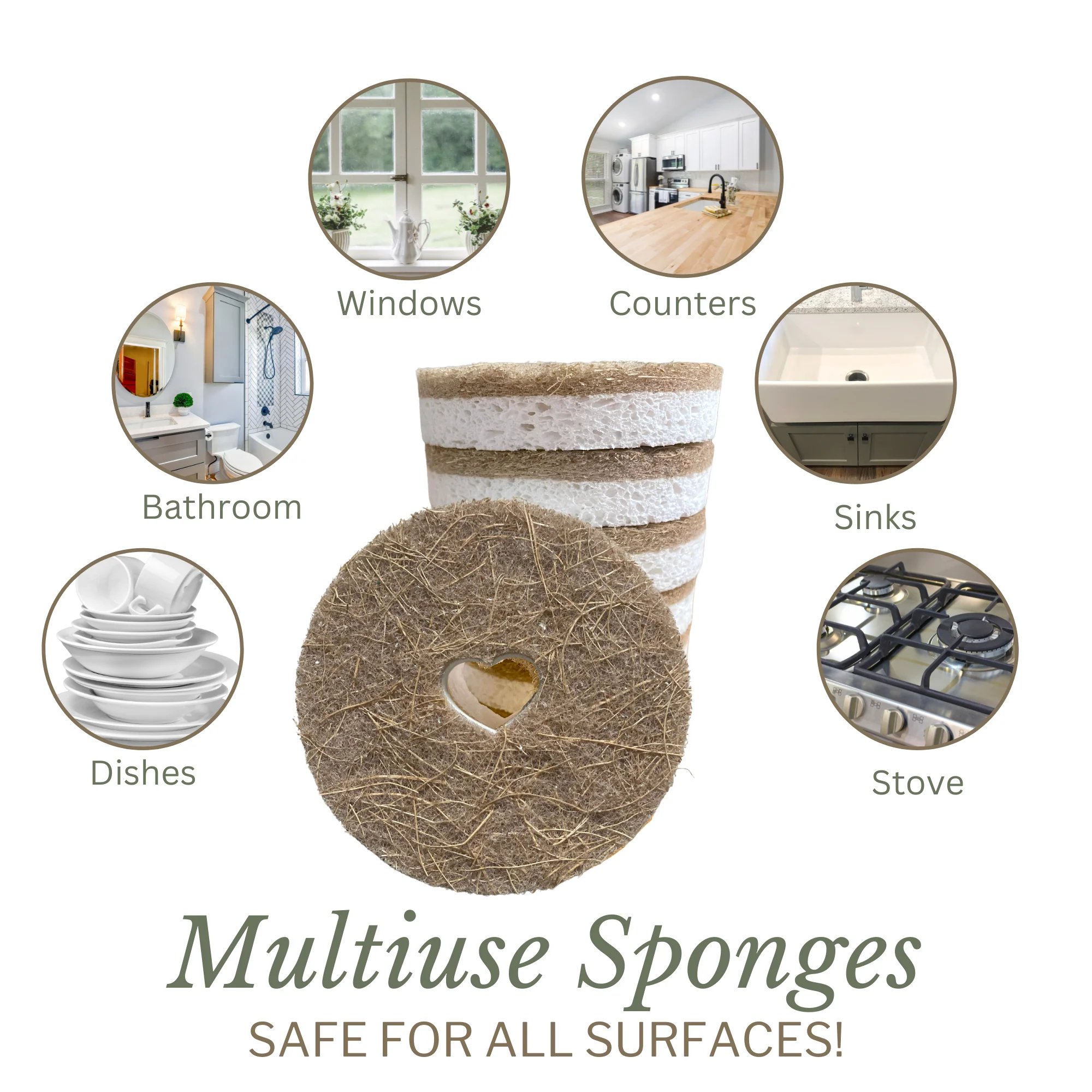 Oval Dish Sponge Pack - Image 4
