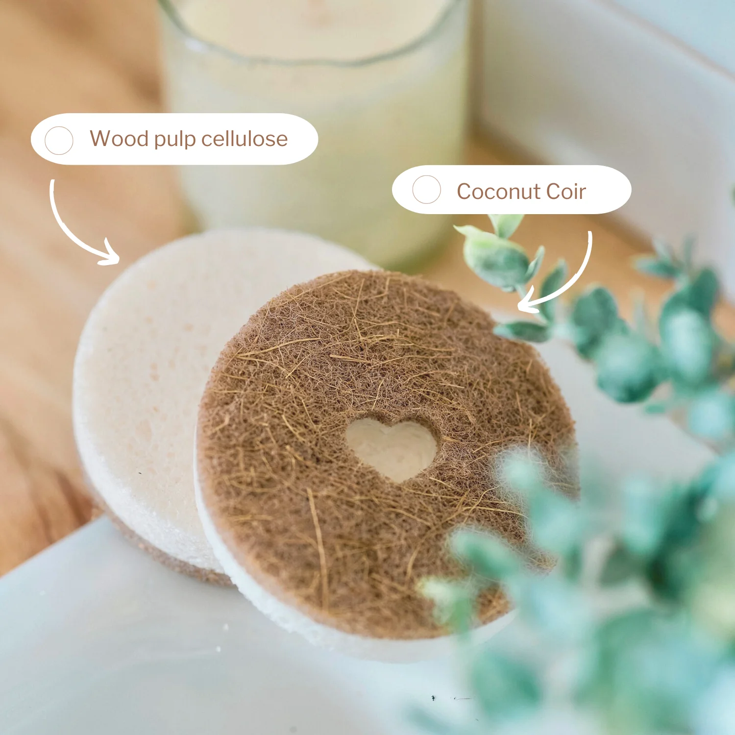 Round Heart Dish Sponge Pack - Image 5