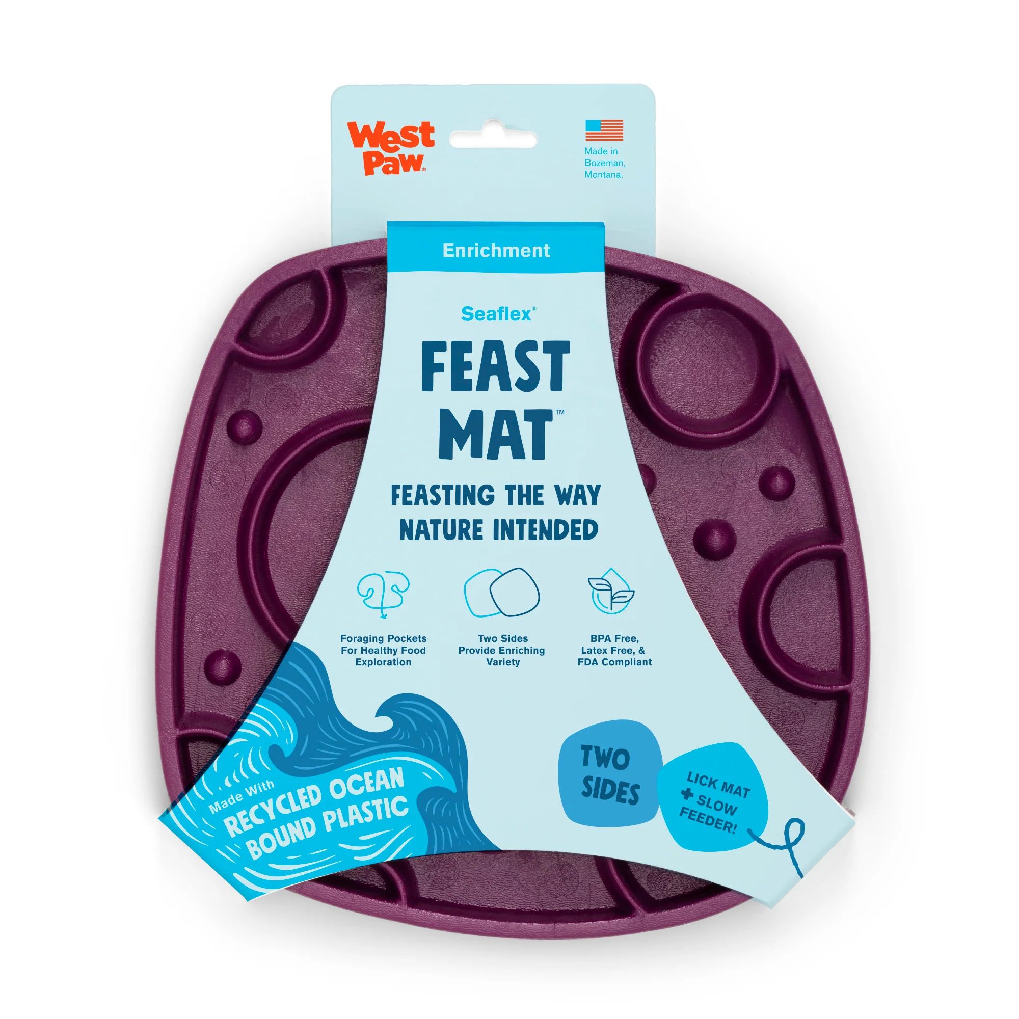 Seaflex Bubbles Feast Mat - All-in-One Slow Feeder & Lick Mat - Image 21
