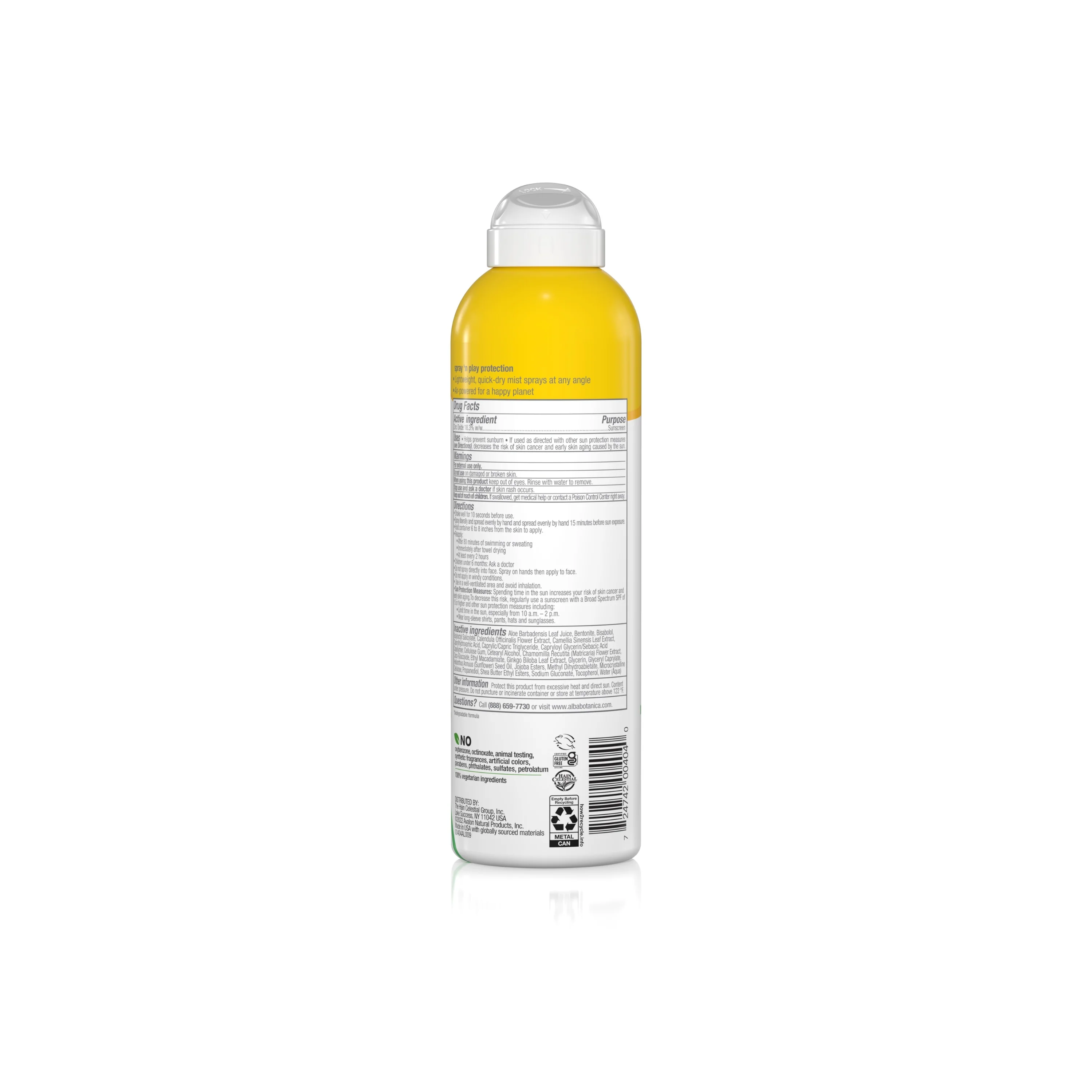 Fragrance Free Sheer Mineral Sunscreen Spray - SPF 30 - Image 7