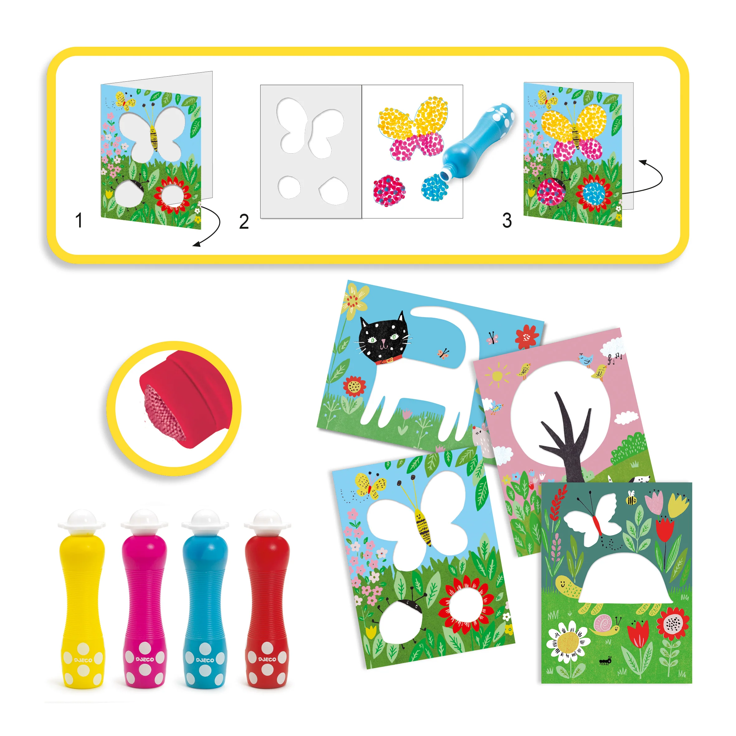 Sensory Exploration Dot Coloring Starter Kit made with FSC® Certified Paper - Image 4