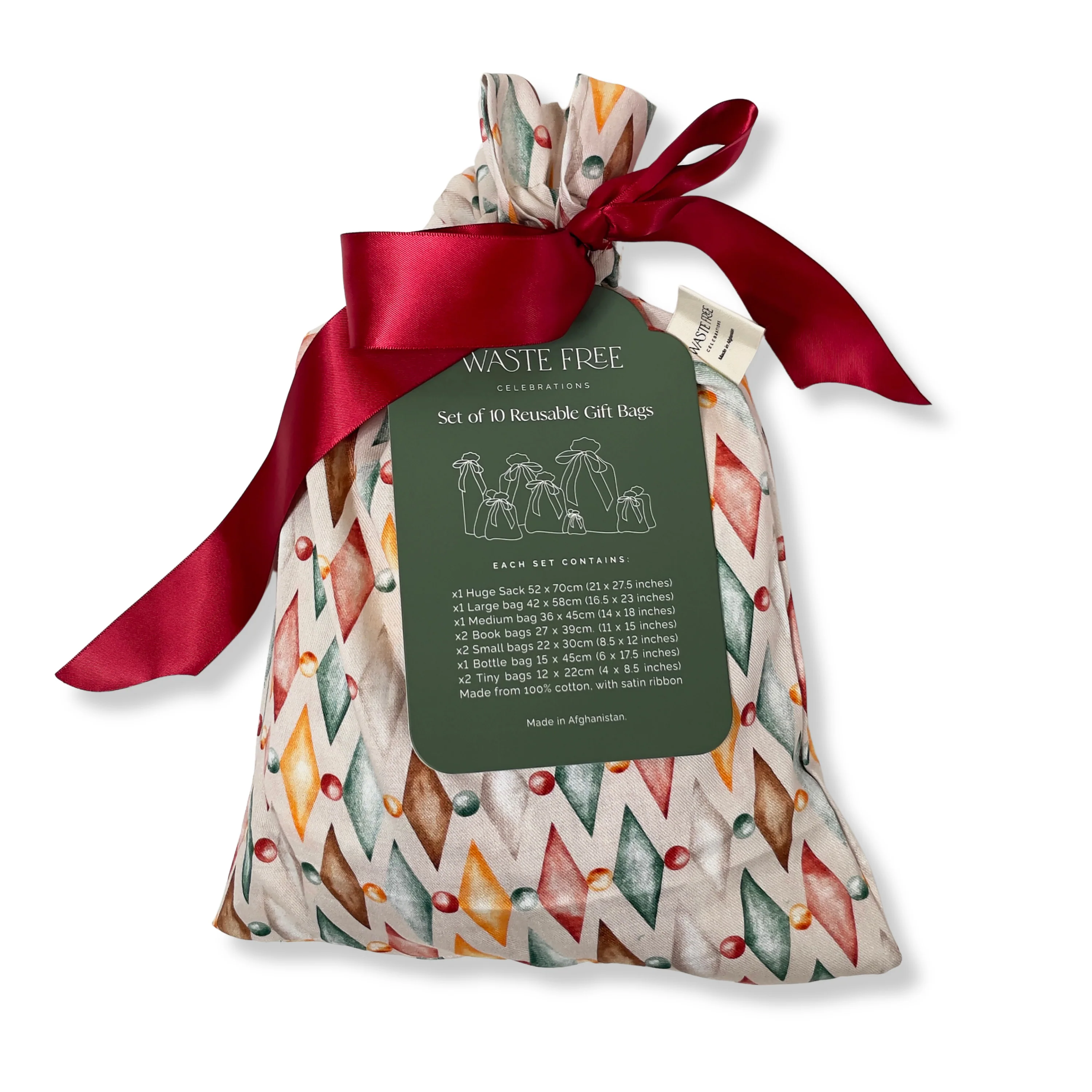 Set of 10 Reusable Gift bags - Image 8