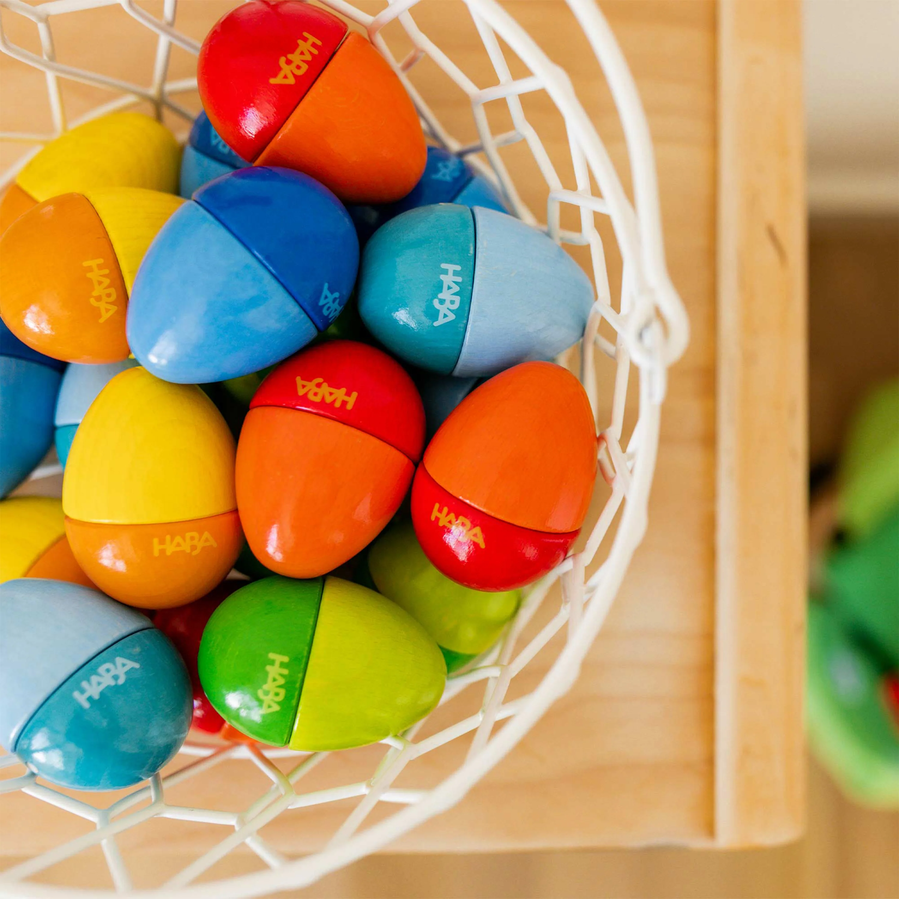 Wooden Musical Eggs - Image 2