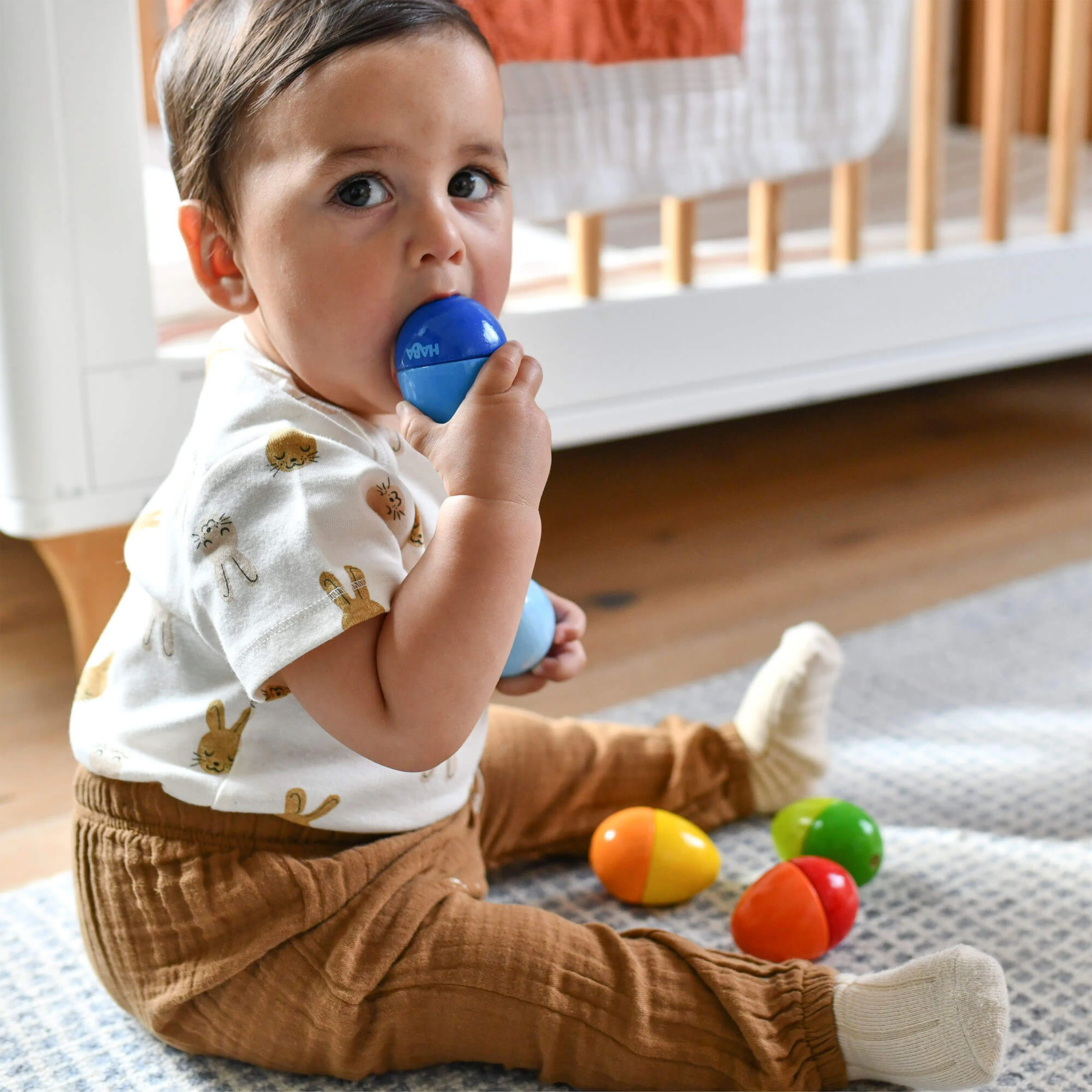 Wooden Musical Eggs - Image 4