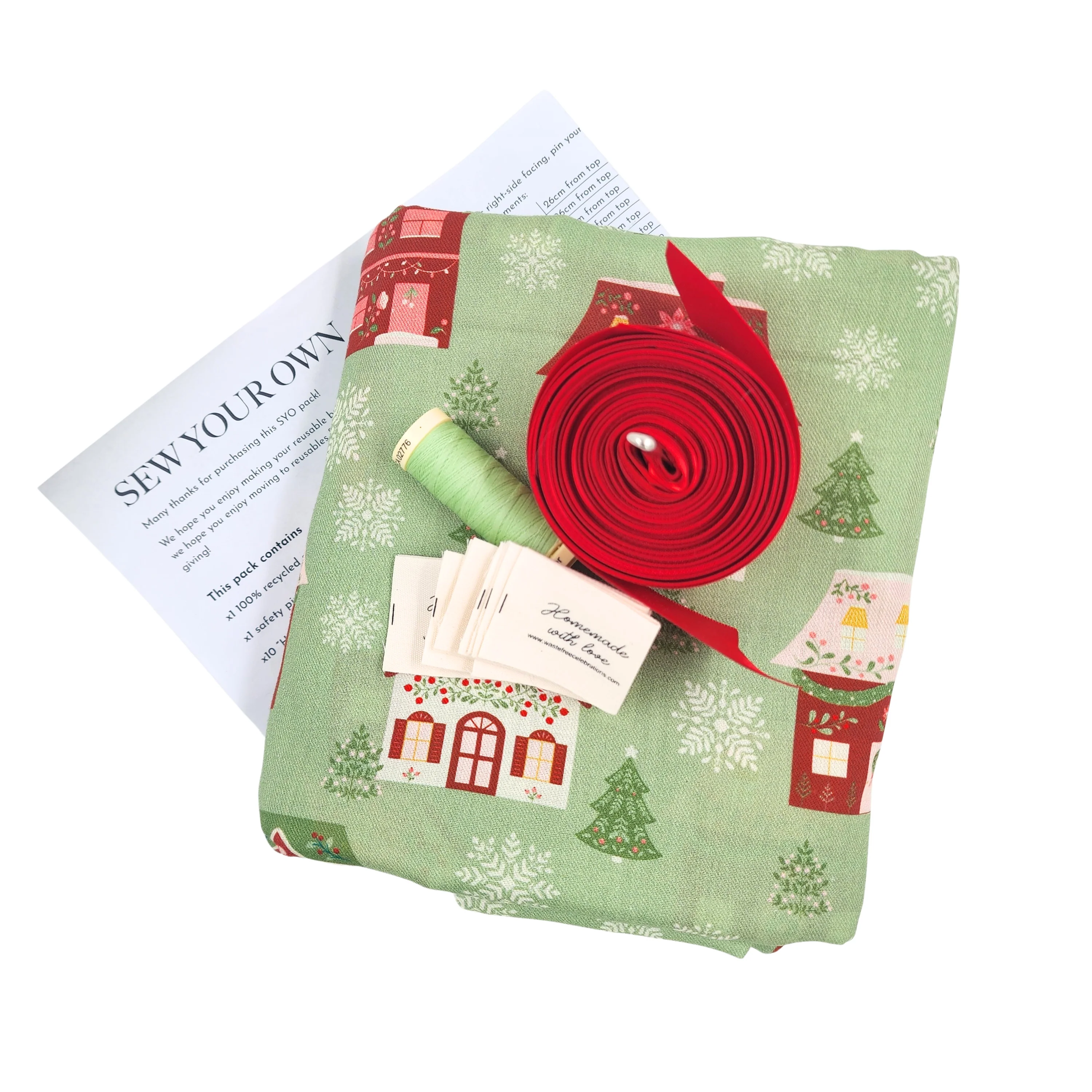 Sew-Your-Own Reusable Gift Bags Set - Image 7