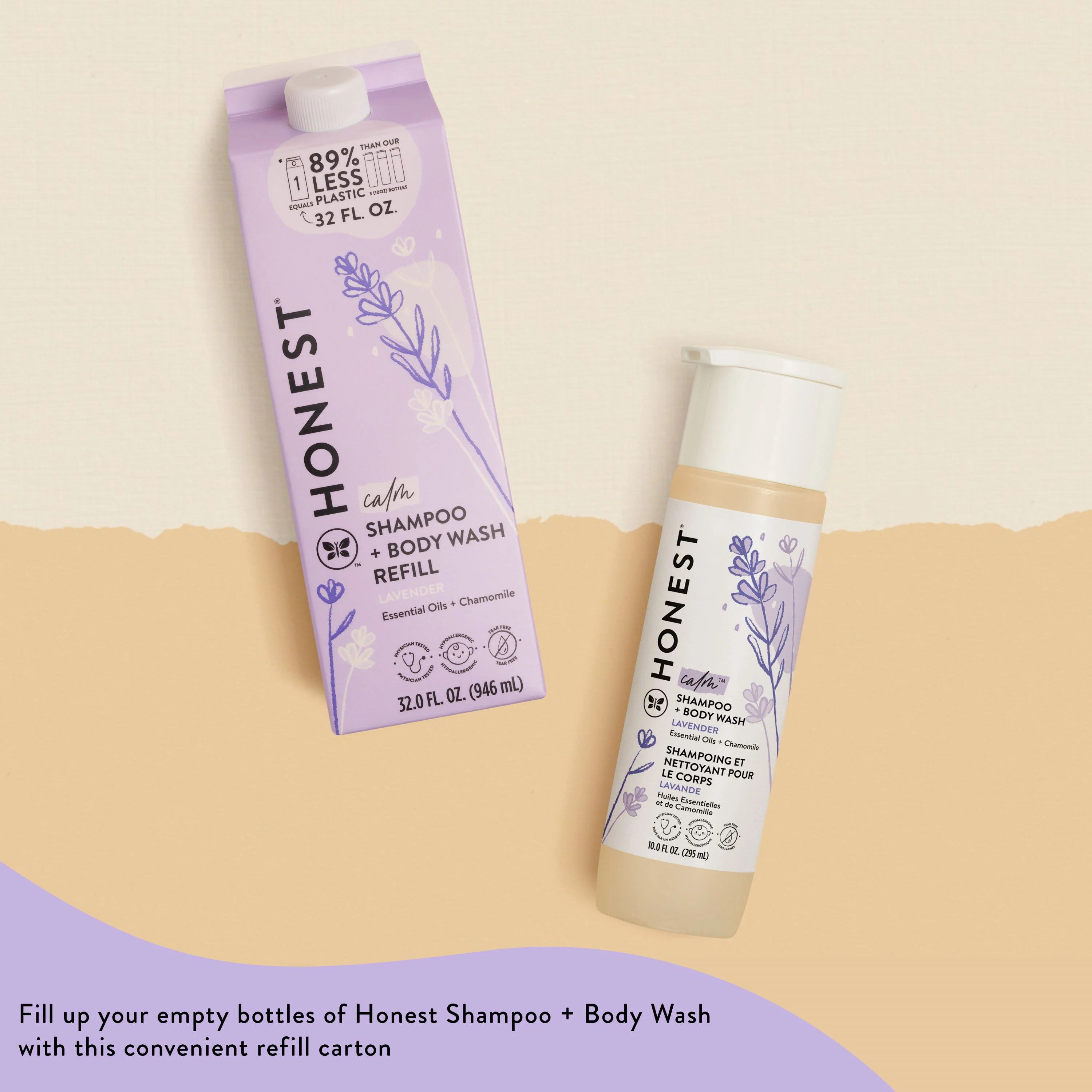 Shampoo+ Body Wash, Carton Refill - Image 11