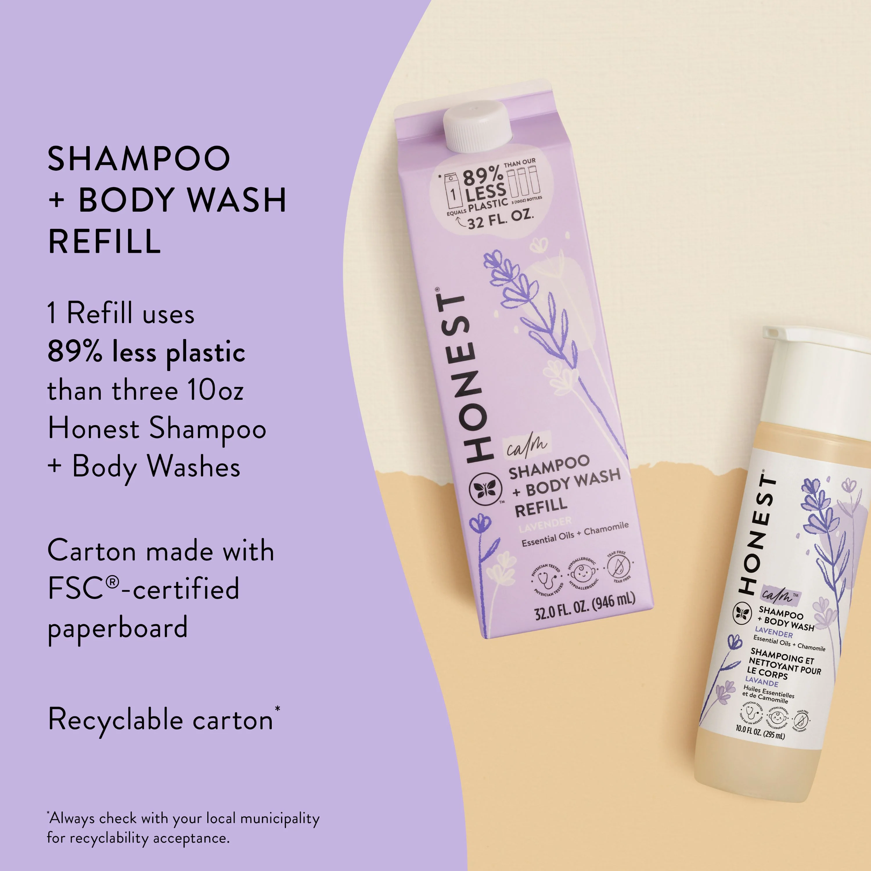 Shampoo+ Body Wash, Carton Refill - Image 8