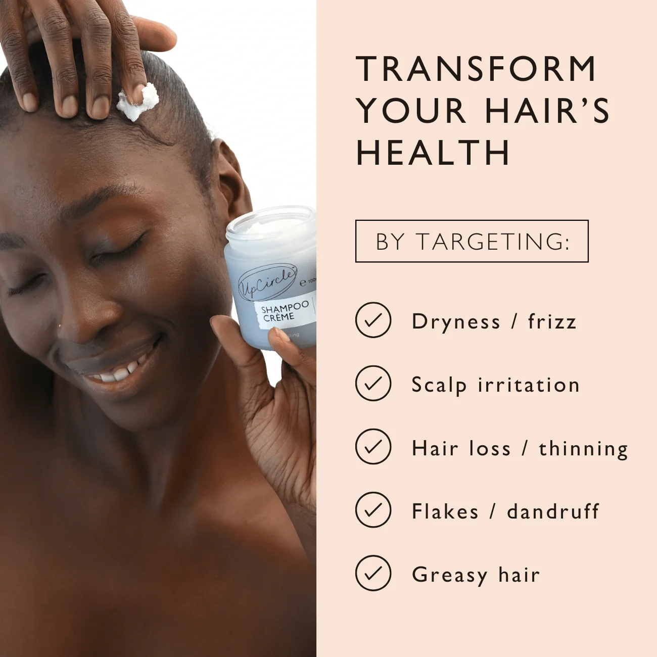 Shampoo Crème with Coconut + Grapefruit Oil - Image 8