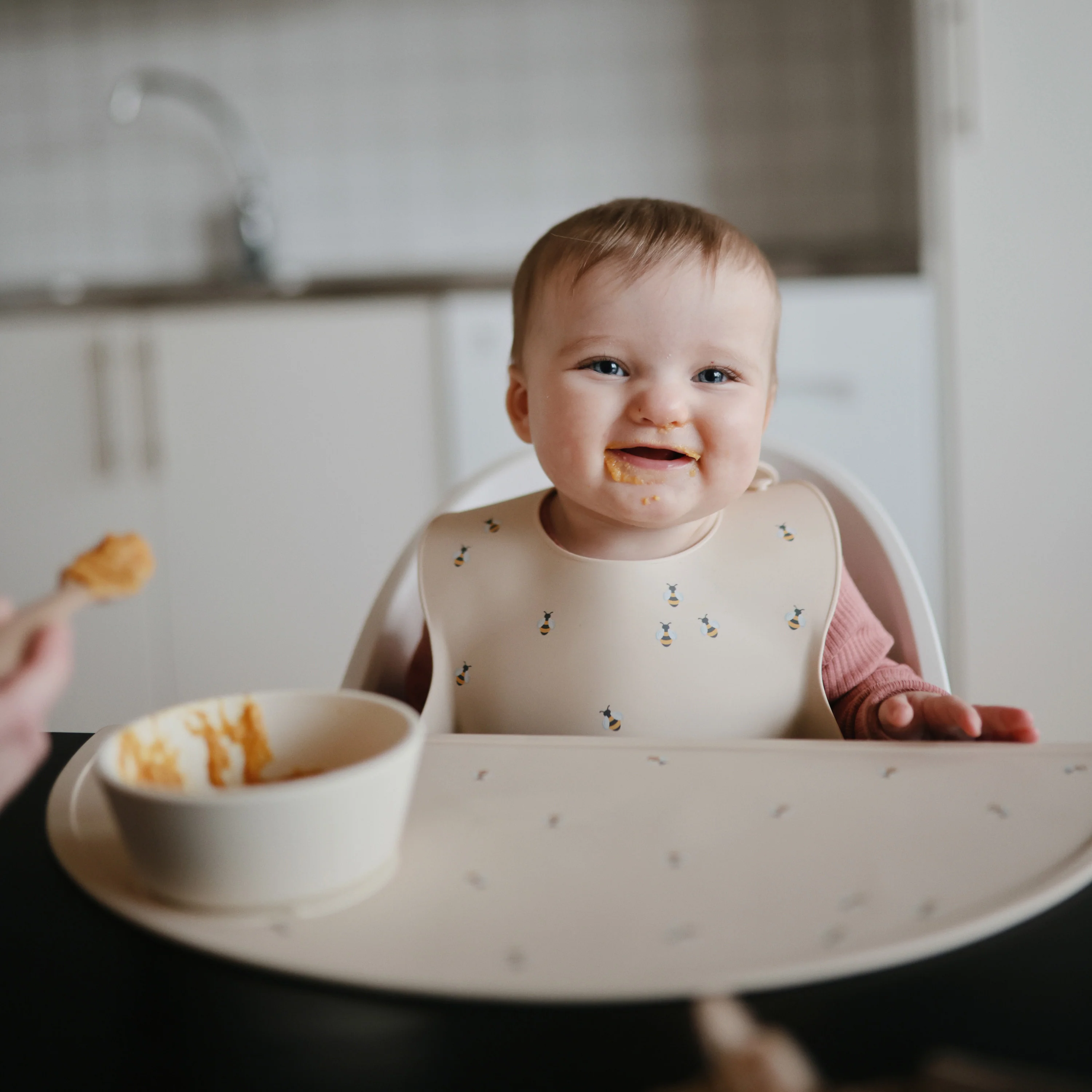 Silicone Baby Bib – Adjustable - Image 2