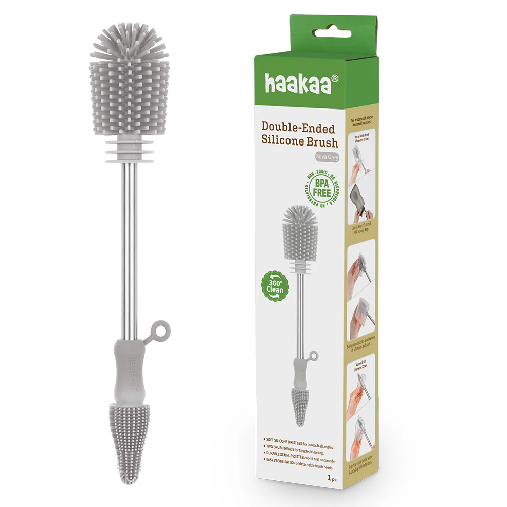 Double-Ended Silicone Cleaning & Bottle Brush - Image 13