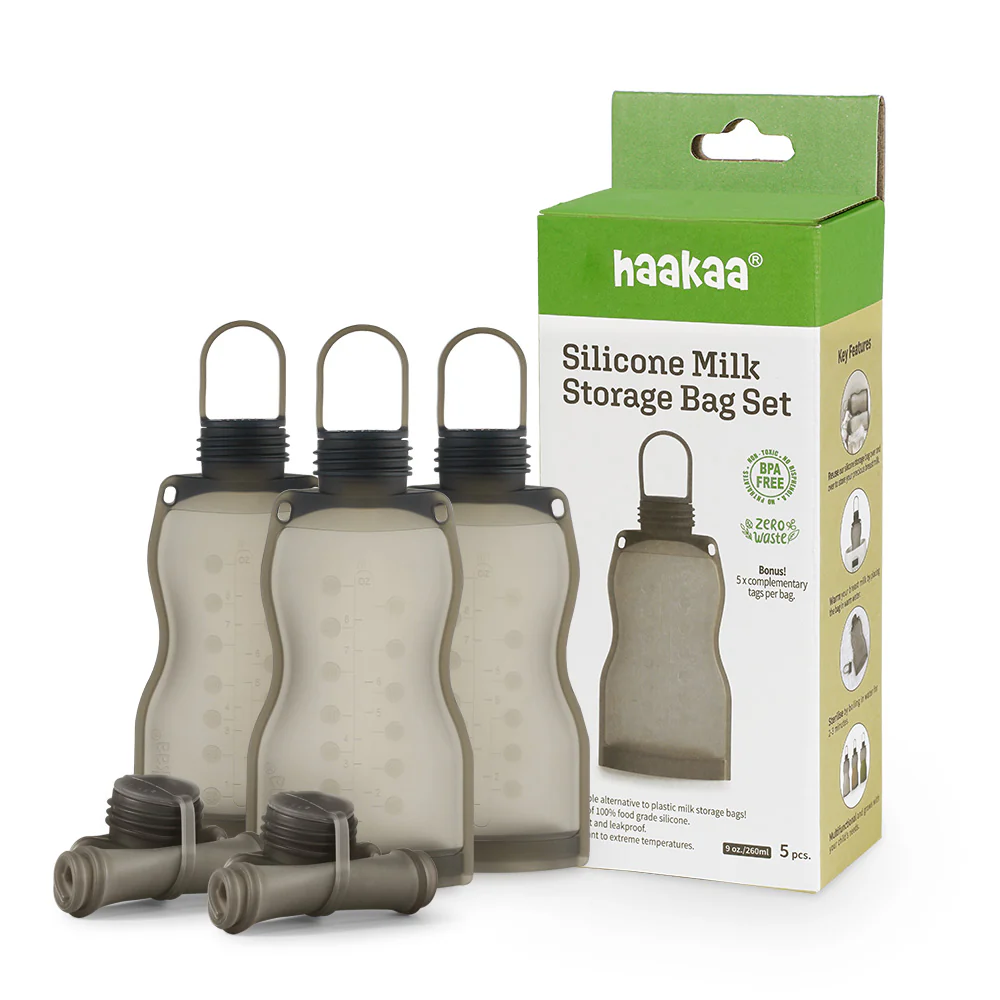 Reusable Breast Milk Storage Bags, 100% Food-Grade Silicone and Freezer-safe - Image 2
