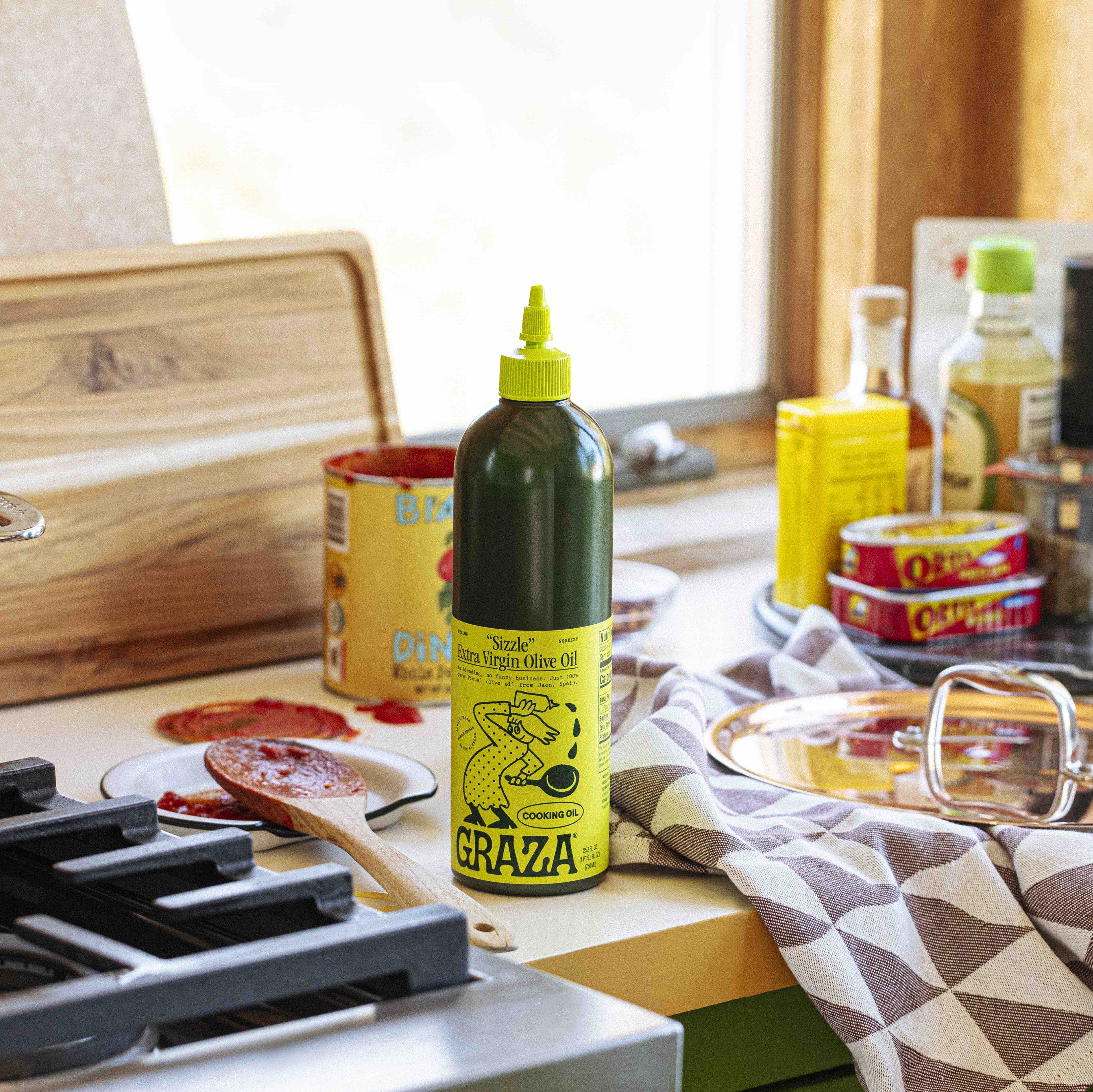 Sizzle Extra Virgin Olive Oil - For Cooking - Image 4