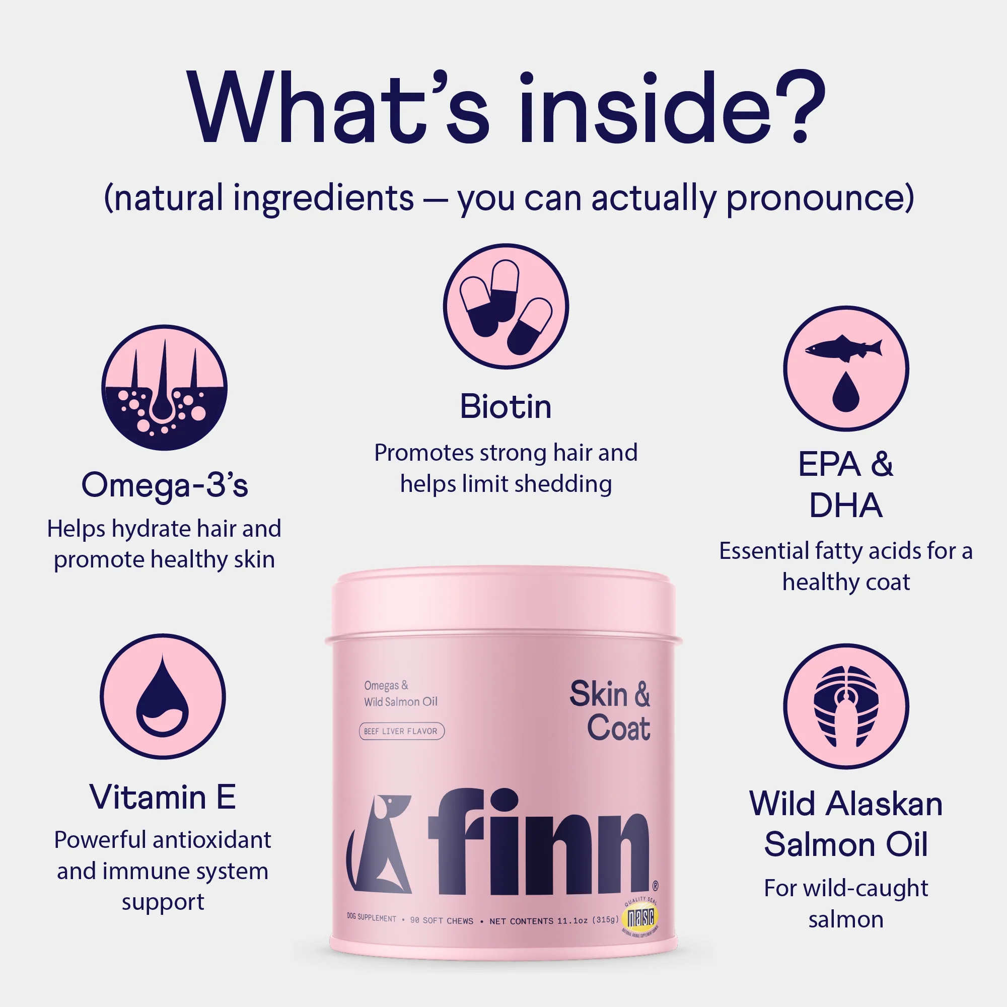 Skin & Coat Supplement for Dogs - Image 7