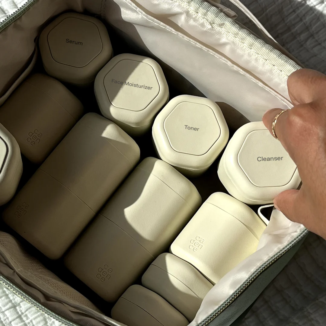 Skincare Duo Travel Containers - Image 2