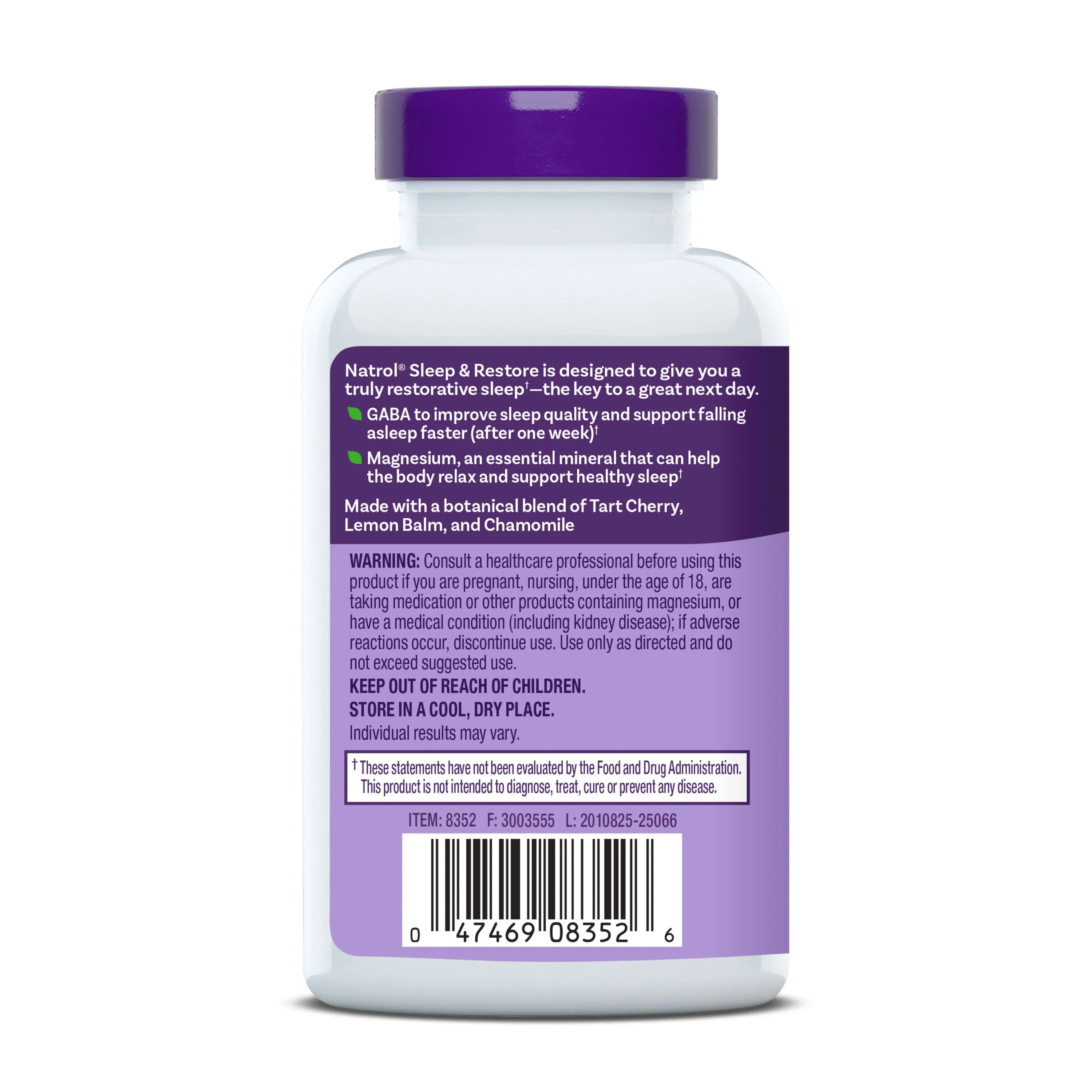 Sleep & Restore Capsule Non-Melatonin - Image 5