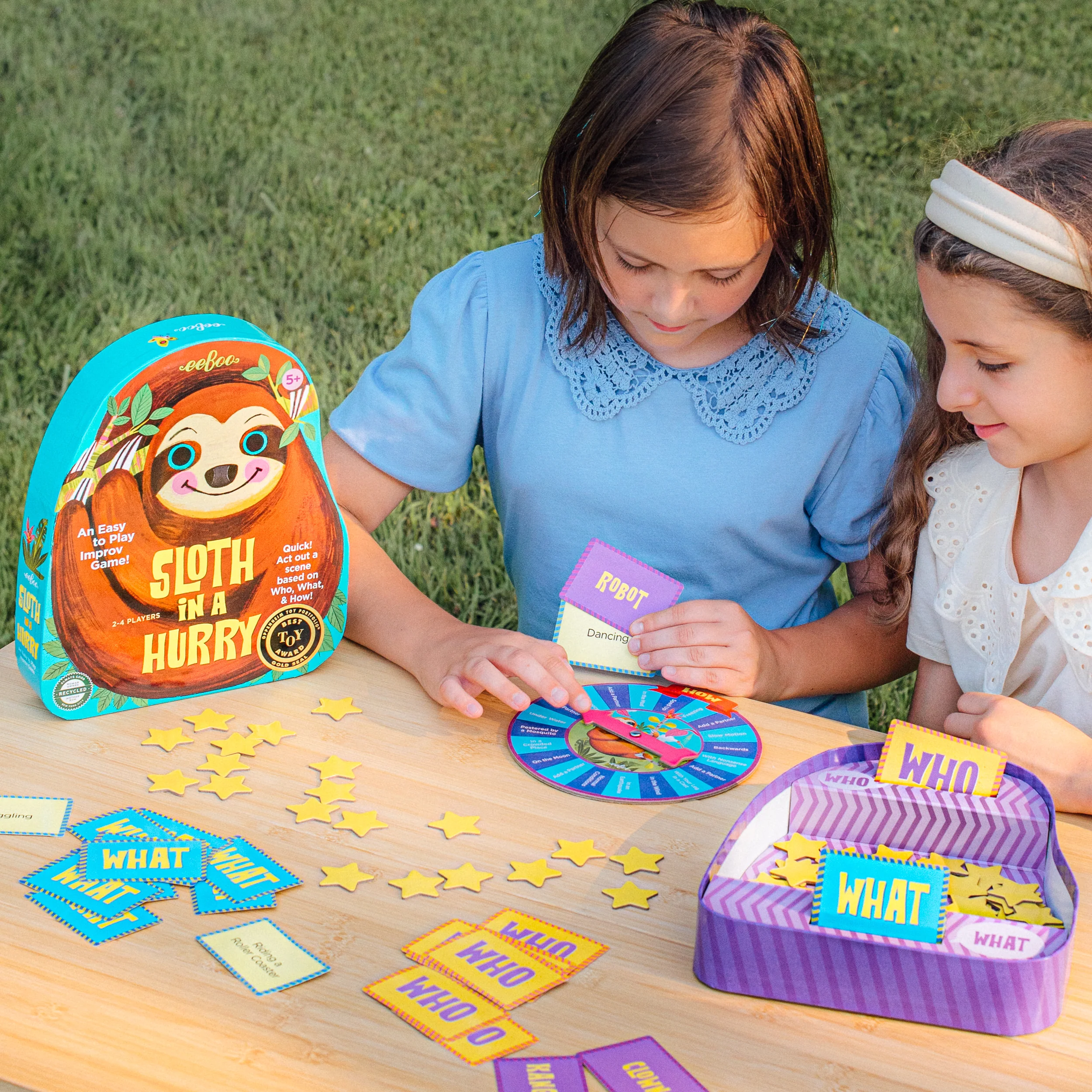 Sloth in a Hurry Shaped Spinner Game, Ages 5+ - Image 3