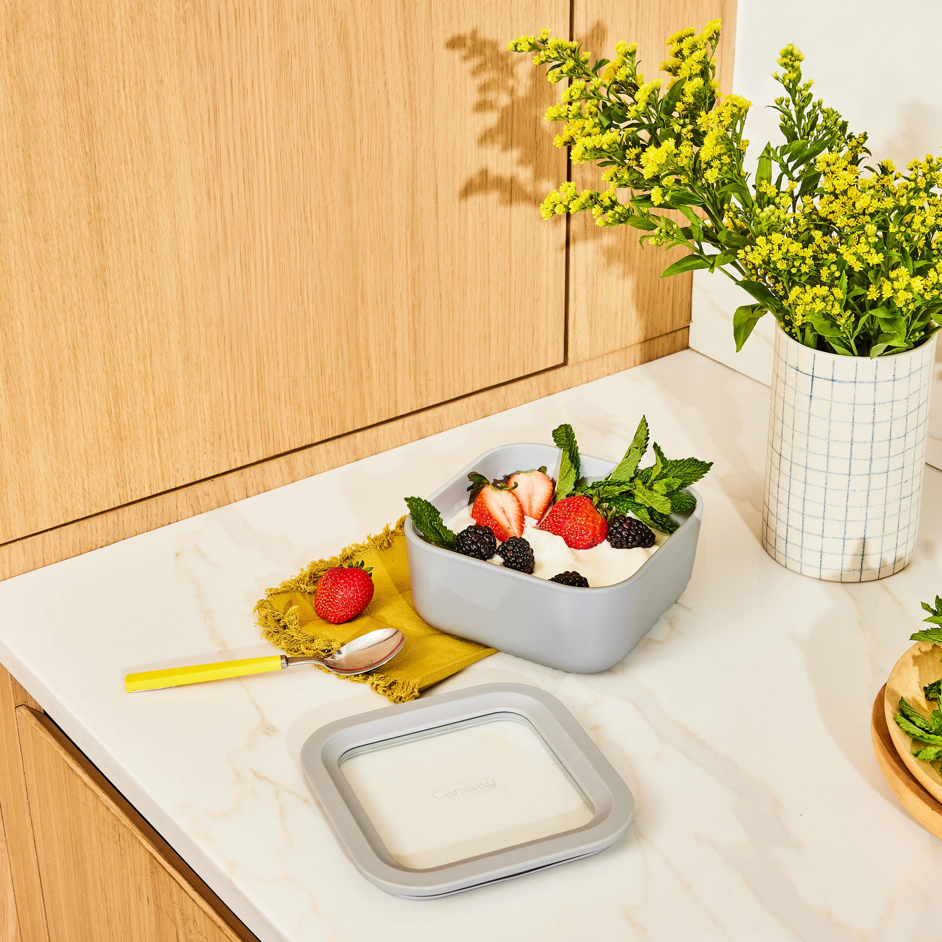 Small Glass Food Container - Image 3