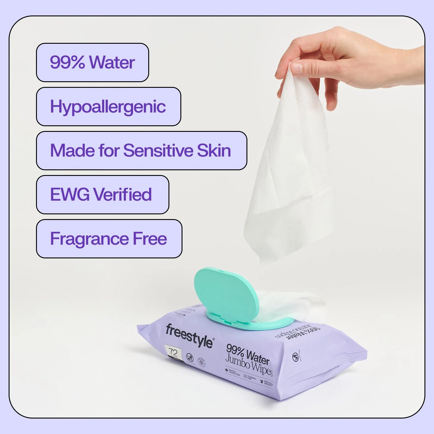 Soft & Clean Jumbo Baby Wipes - Image 4