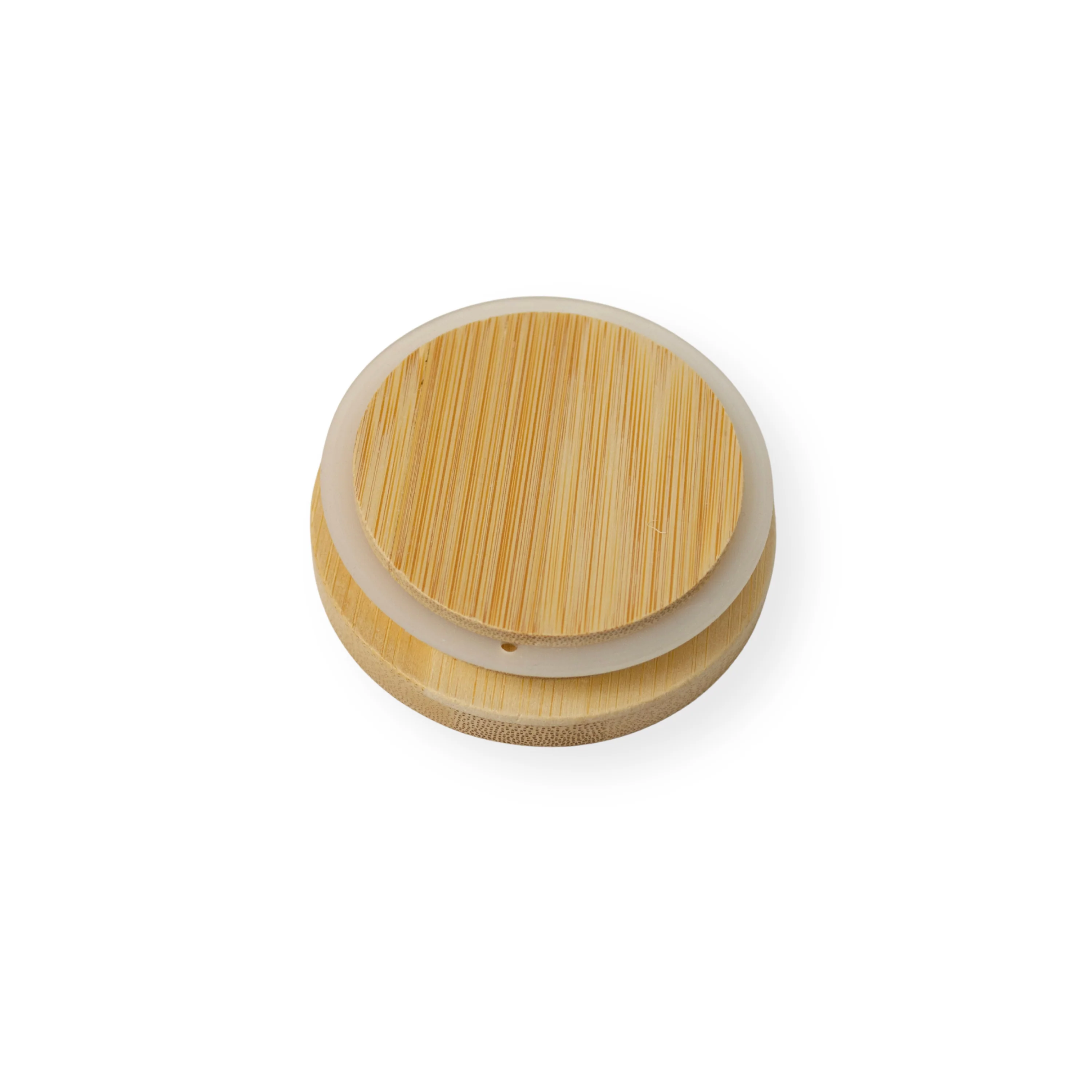 Solid Bamboo Mason Jar Lids - Image 3