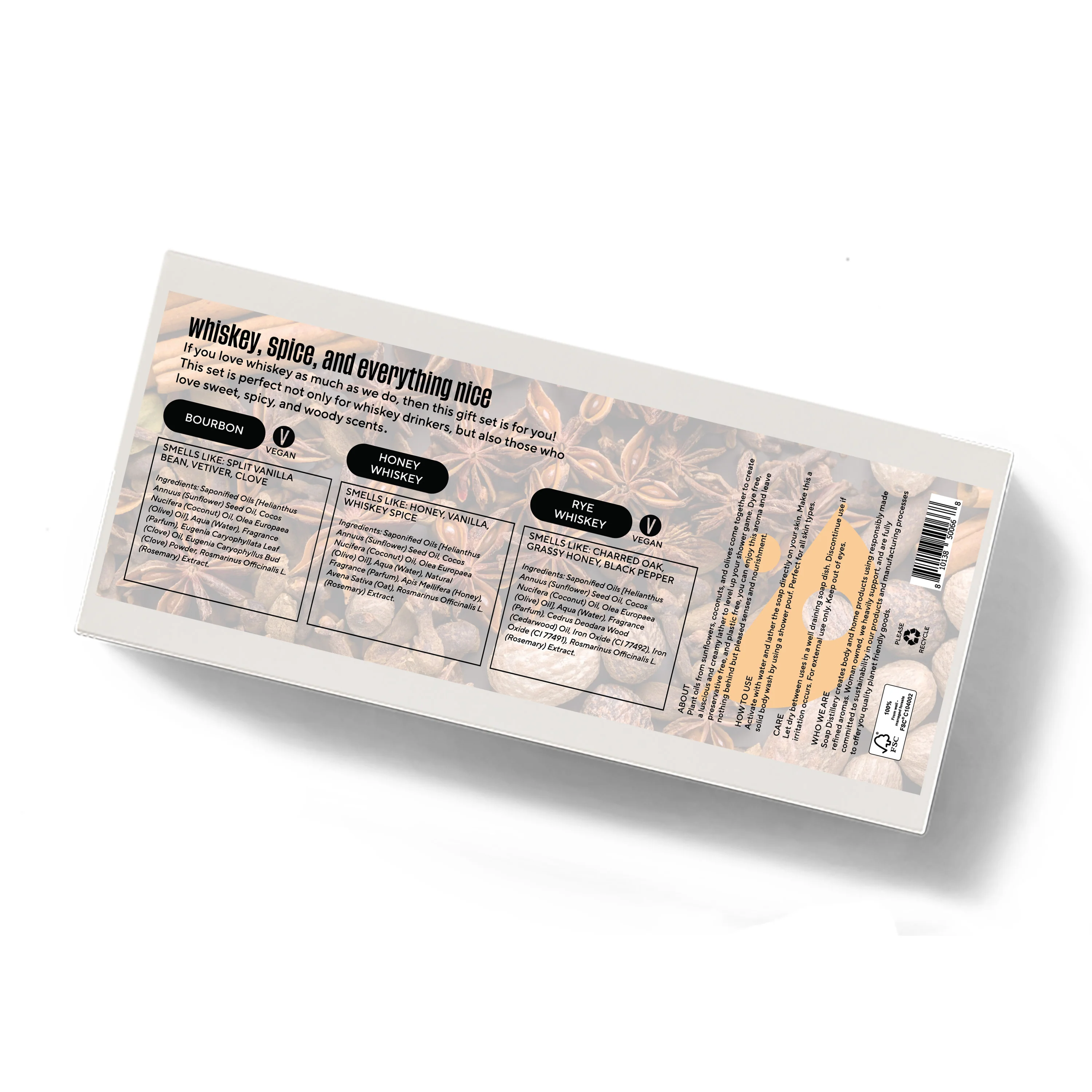 Solid Gold Three Soap Gift Set - Image 2